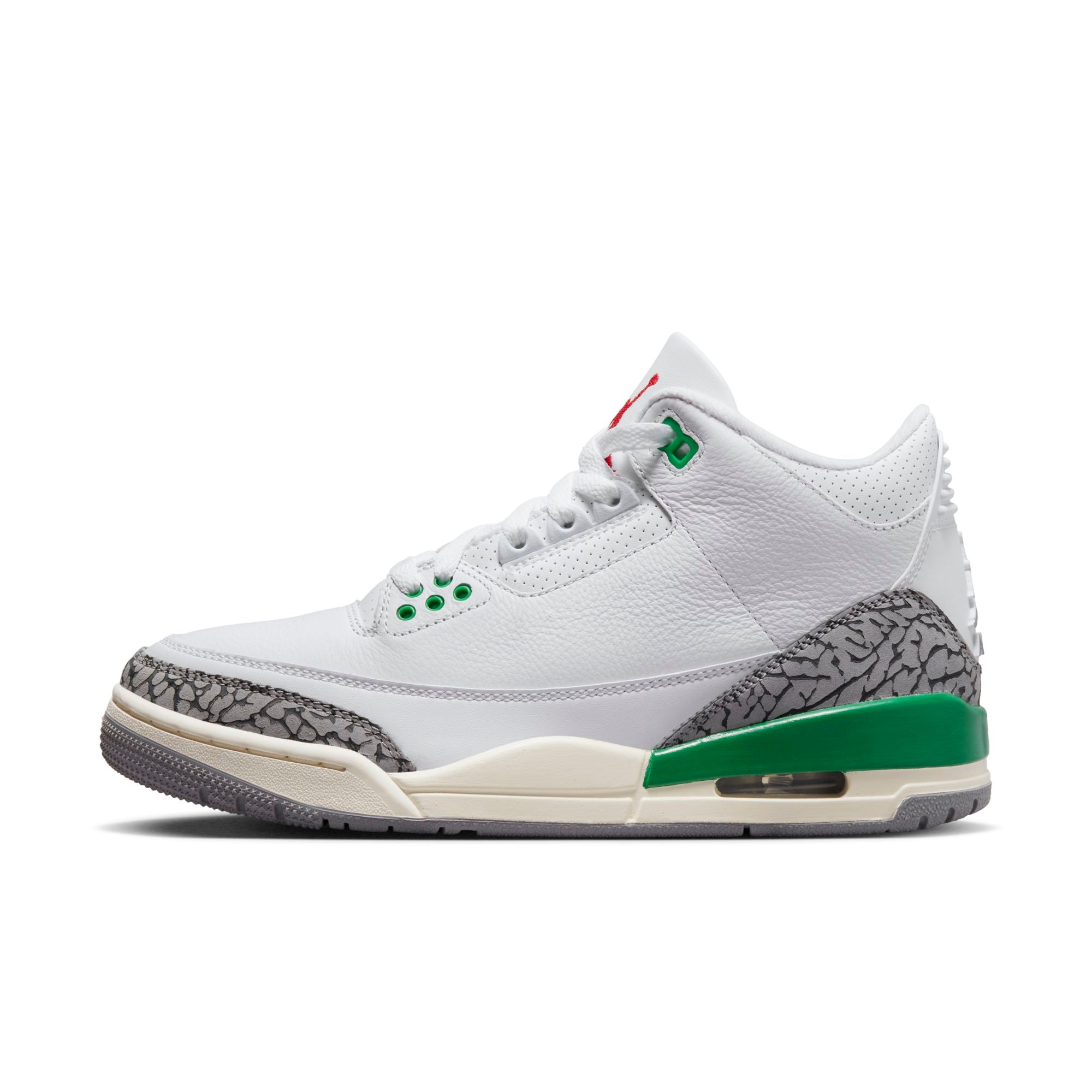 [CK9246-136] Womens Air Jordan RETRO 3 'LUCKY GREEN'