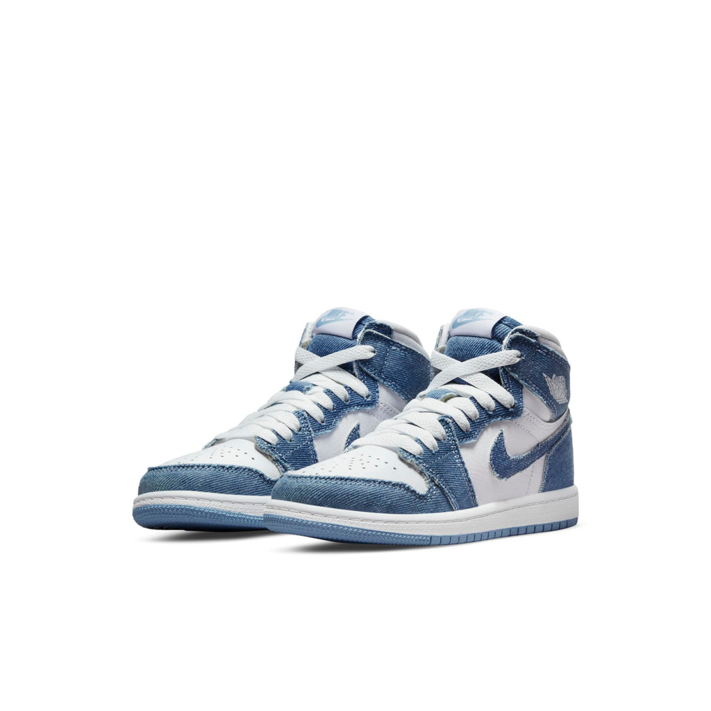 [CU0449-104] Preschool Air Jordan Retro 1 High OG 'Denim' (PS)