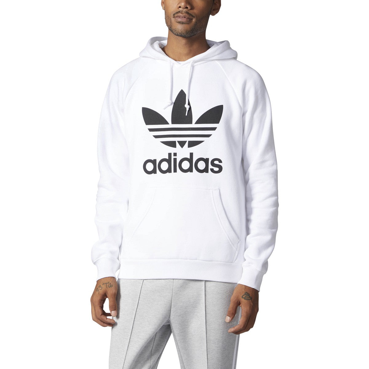 [CW0726] Mens Adidas Originals Trefoil Hoody