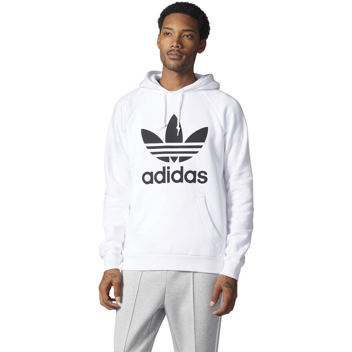 [CW0726] Mens Adidas Originals Trefoil Hoody