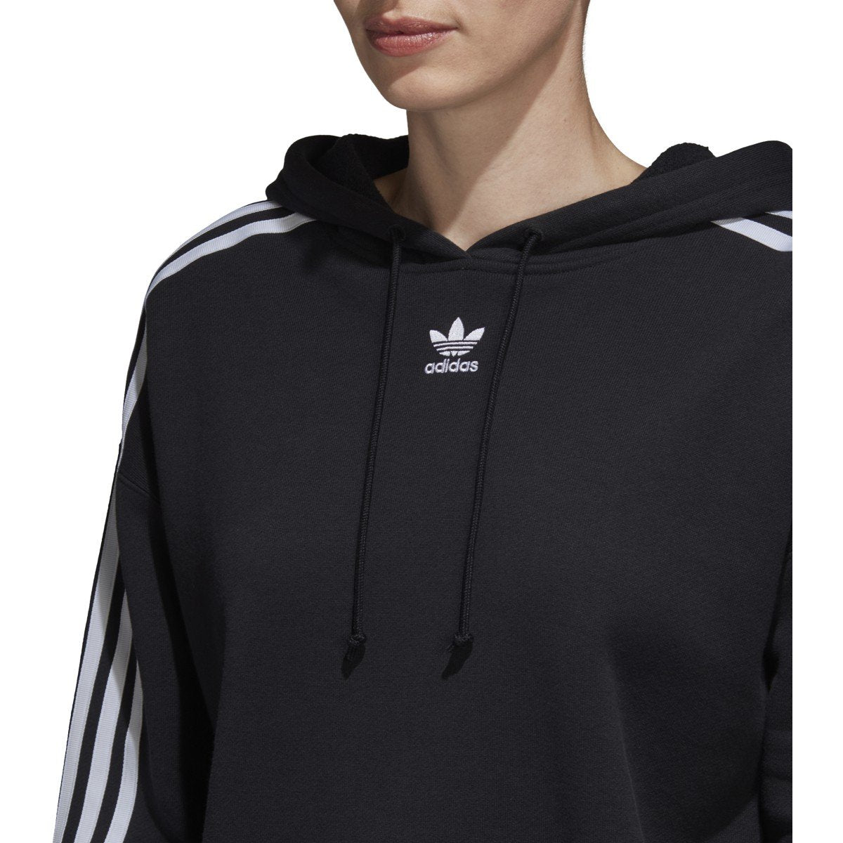 [CY4766] Womens Adidas Originals Cropped Hoodie