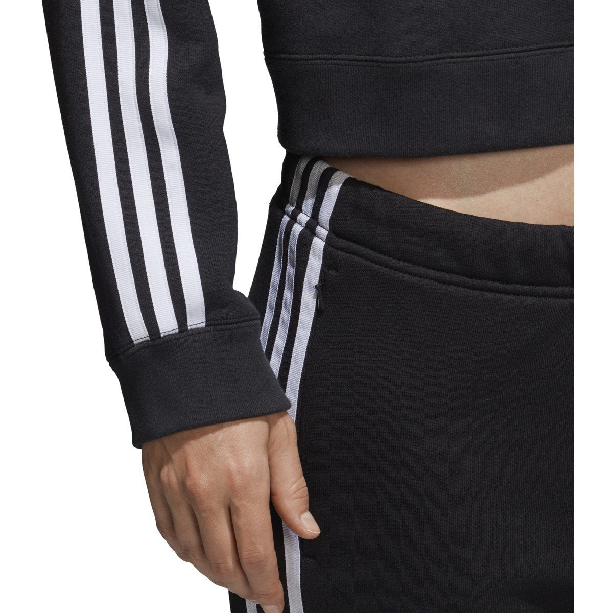 [CY4766] Womens Adidas Originals Cropped Hoodie