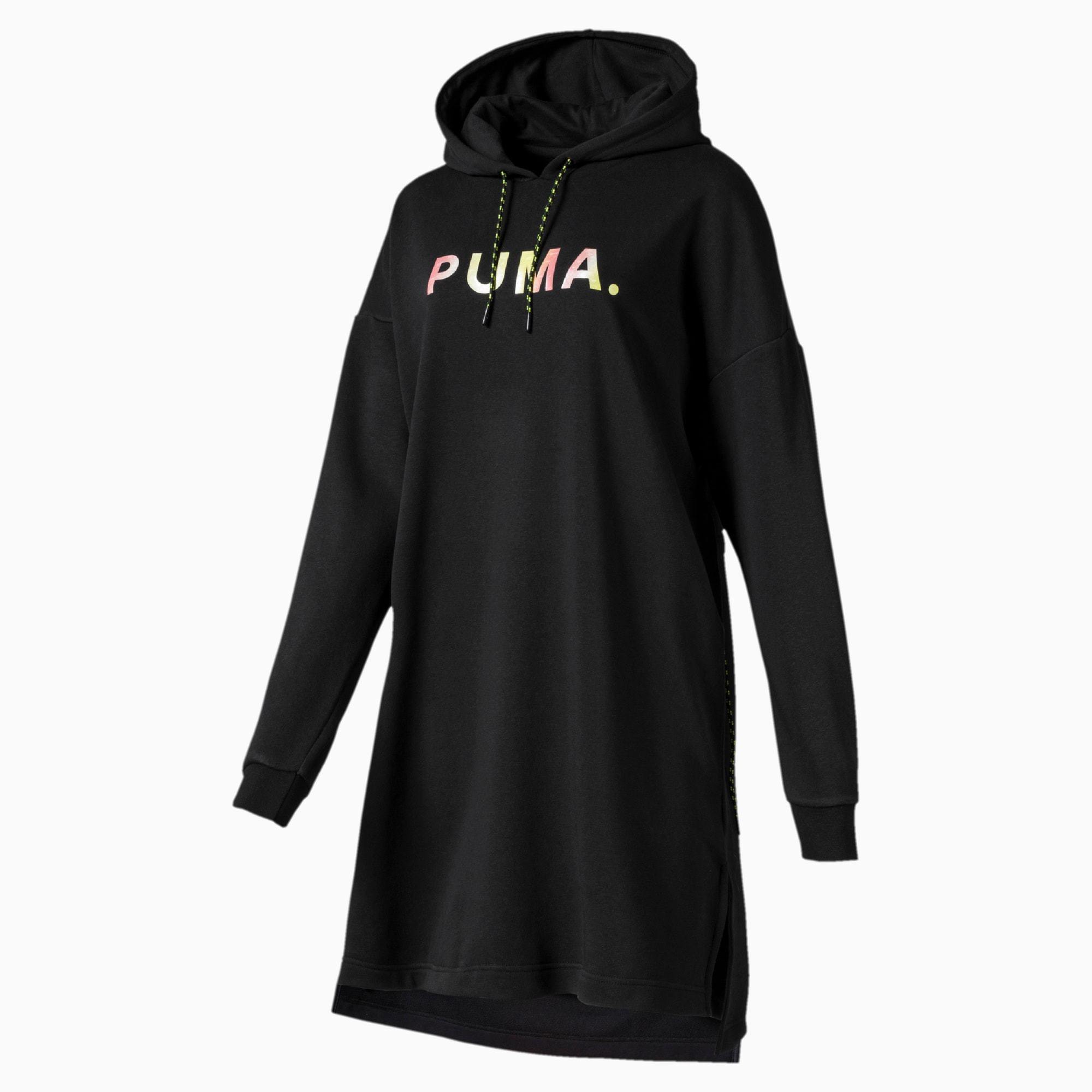 [595512-01] Womens Puma Chase Hooded Dress - sneakAR