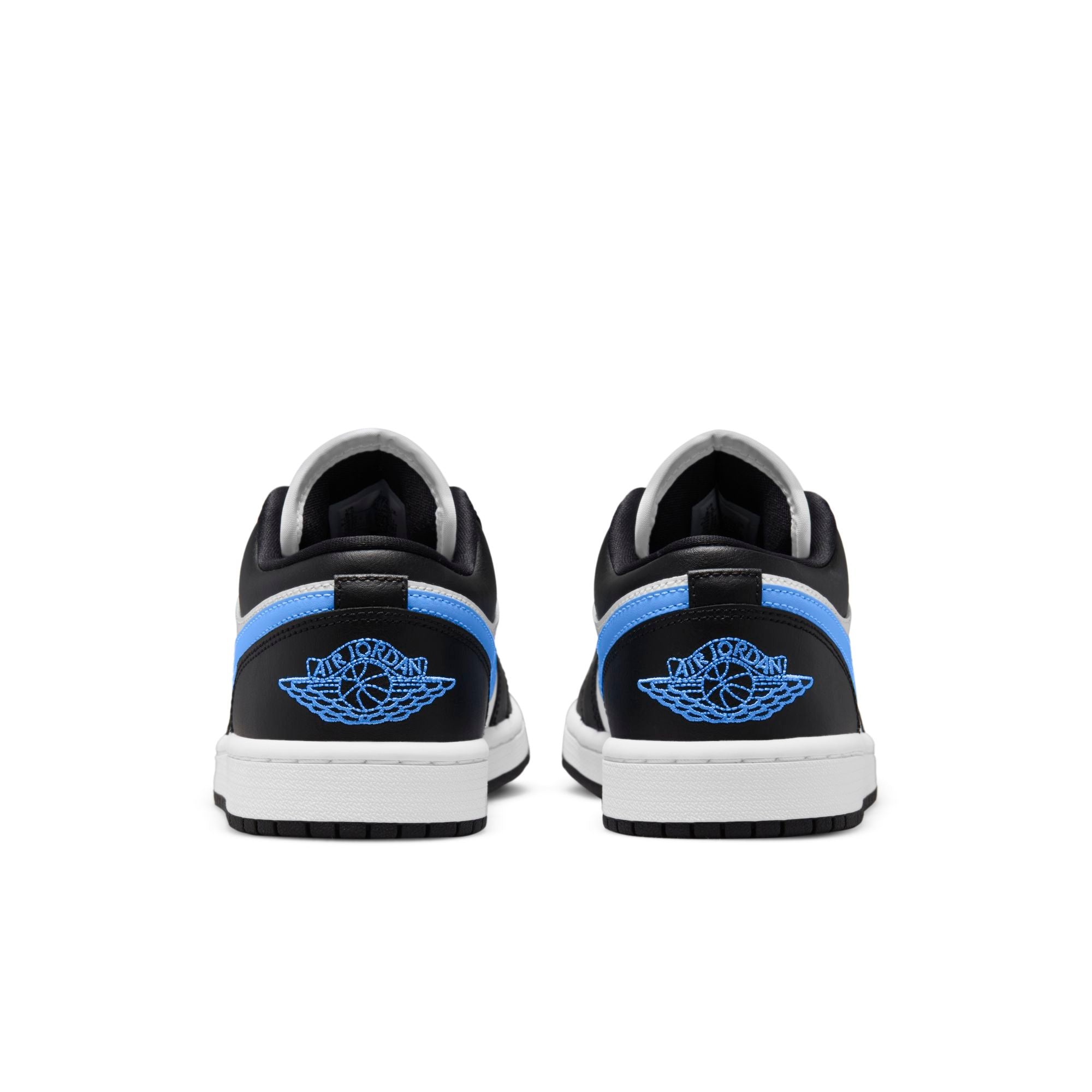 [DC0774-041] Womens Air Jordan RETRO 1 LOW 'BLACK UNIVERSITY BLUE WHITE'
