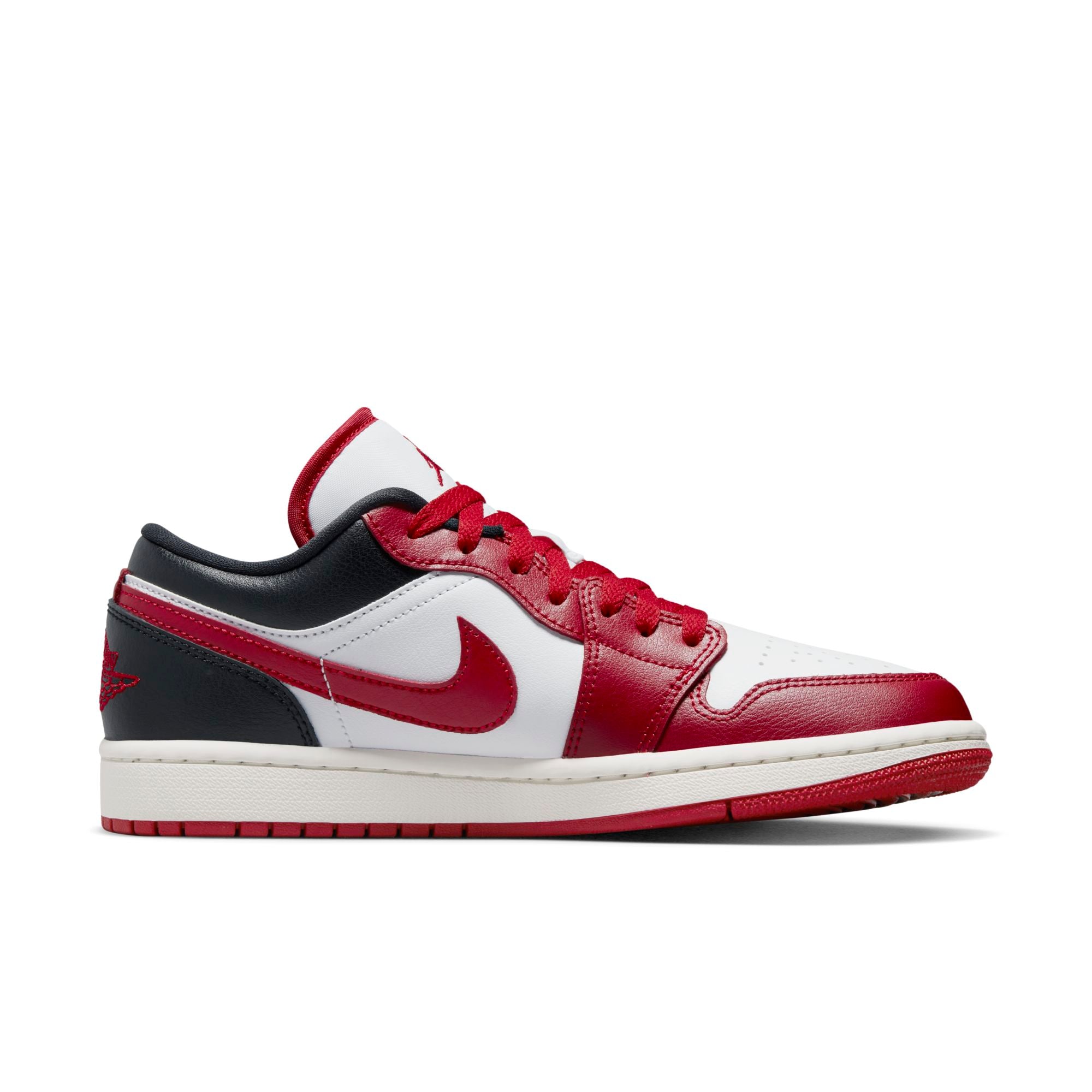 [DC0774-160] Womens Air Jordan Retro 1 Low 'Reverse Black Toe'