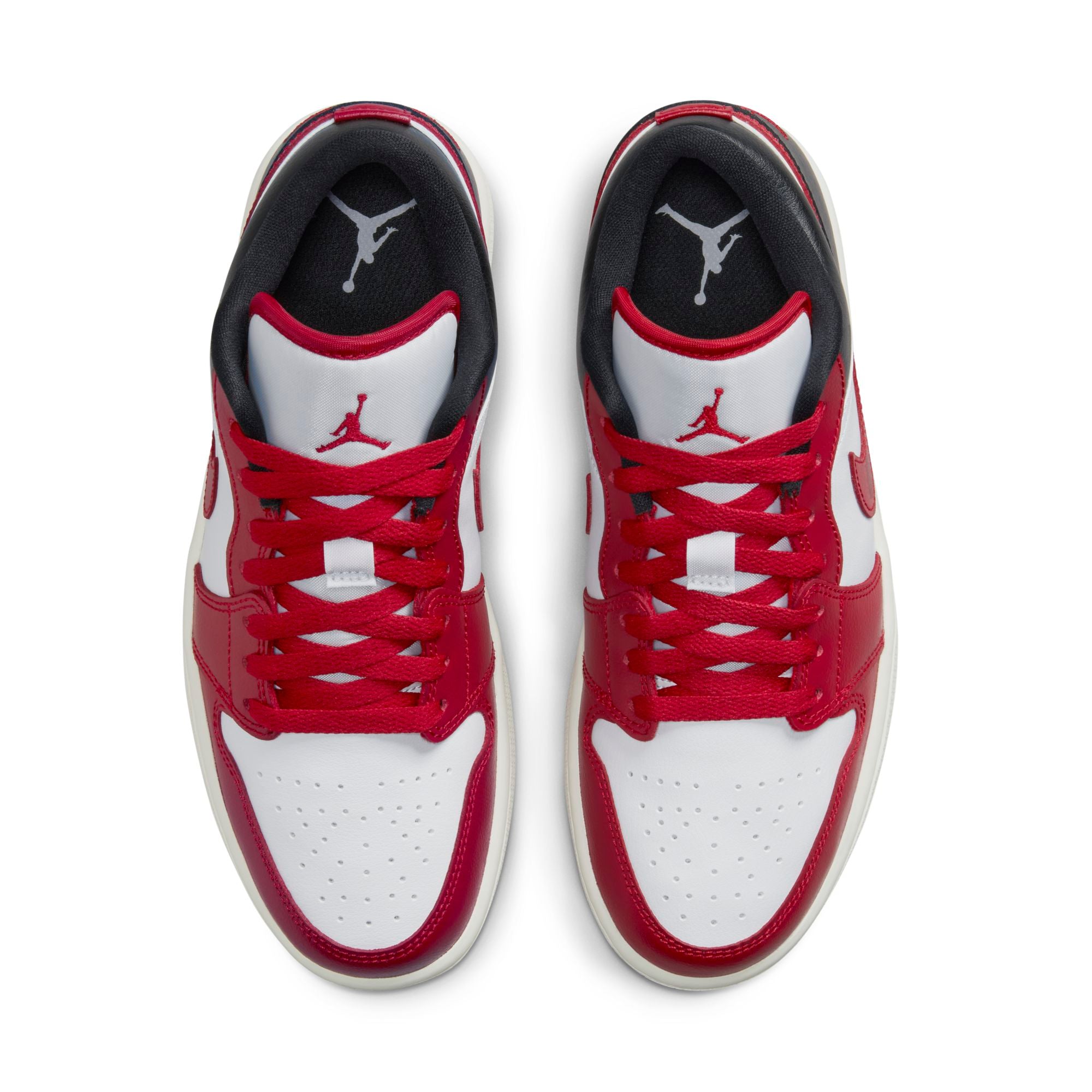 [DC0774-160] Womens Air Jordan Retro 1 Low 'Reverse Black Toe'
