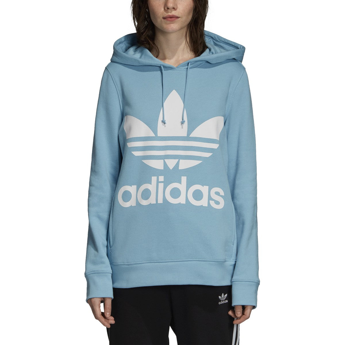 [DH3145] Womens Adidas Originals Trefoil Hoodie