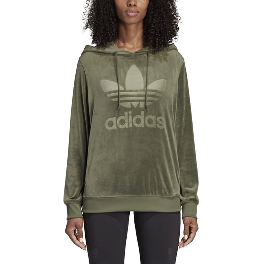 [DH4719] Womens Adidas Originals Velvet Hoodie