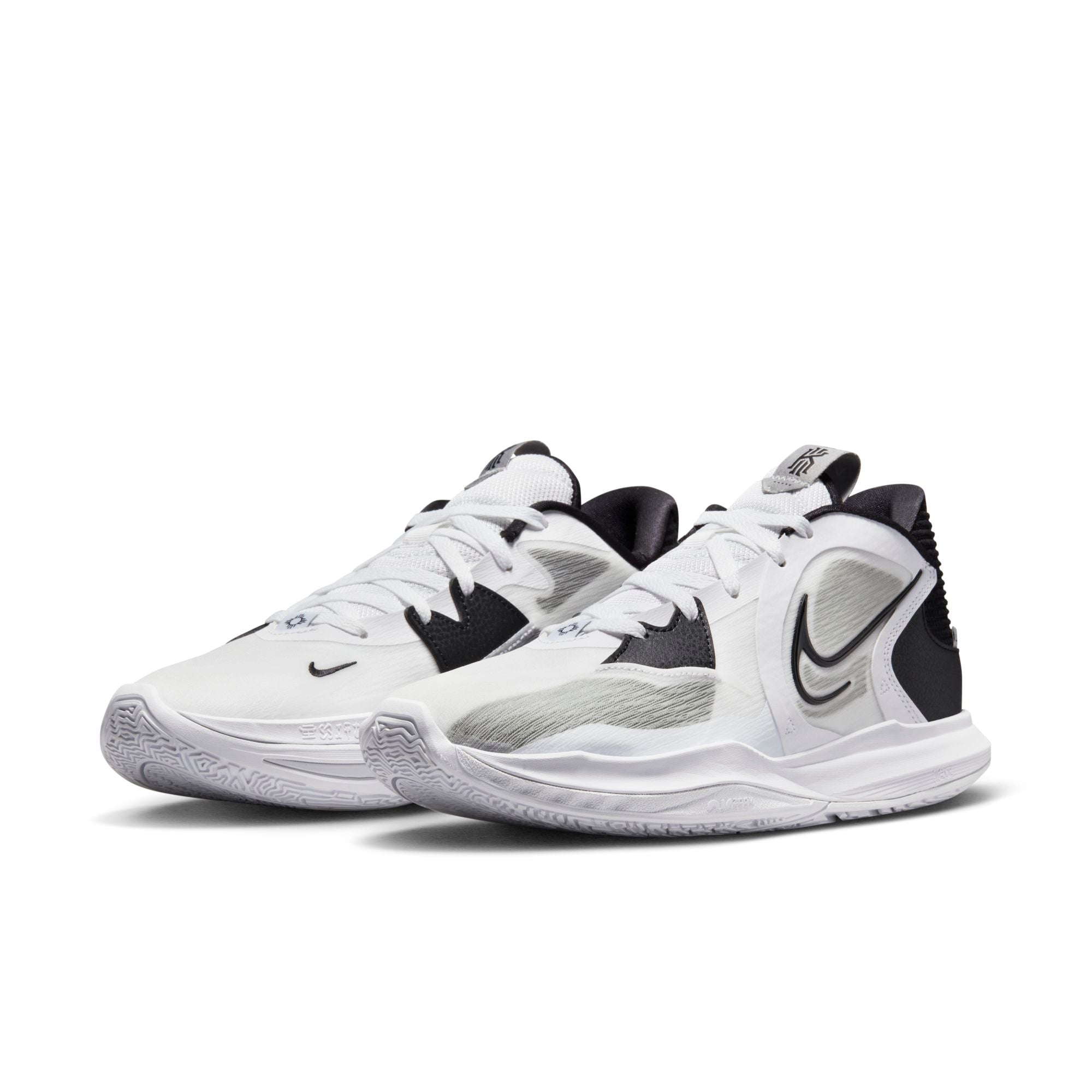 [DJ6012-102] Mens Nike Kyrie 5 Low 'White Wolf Grey Black'