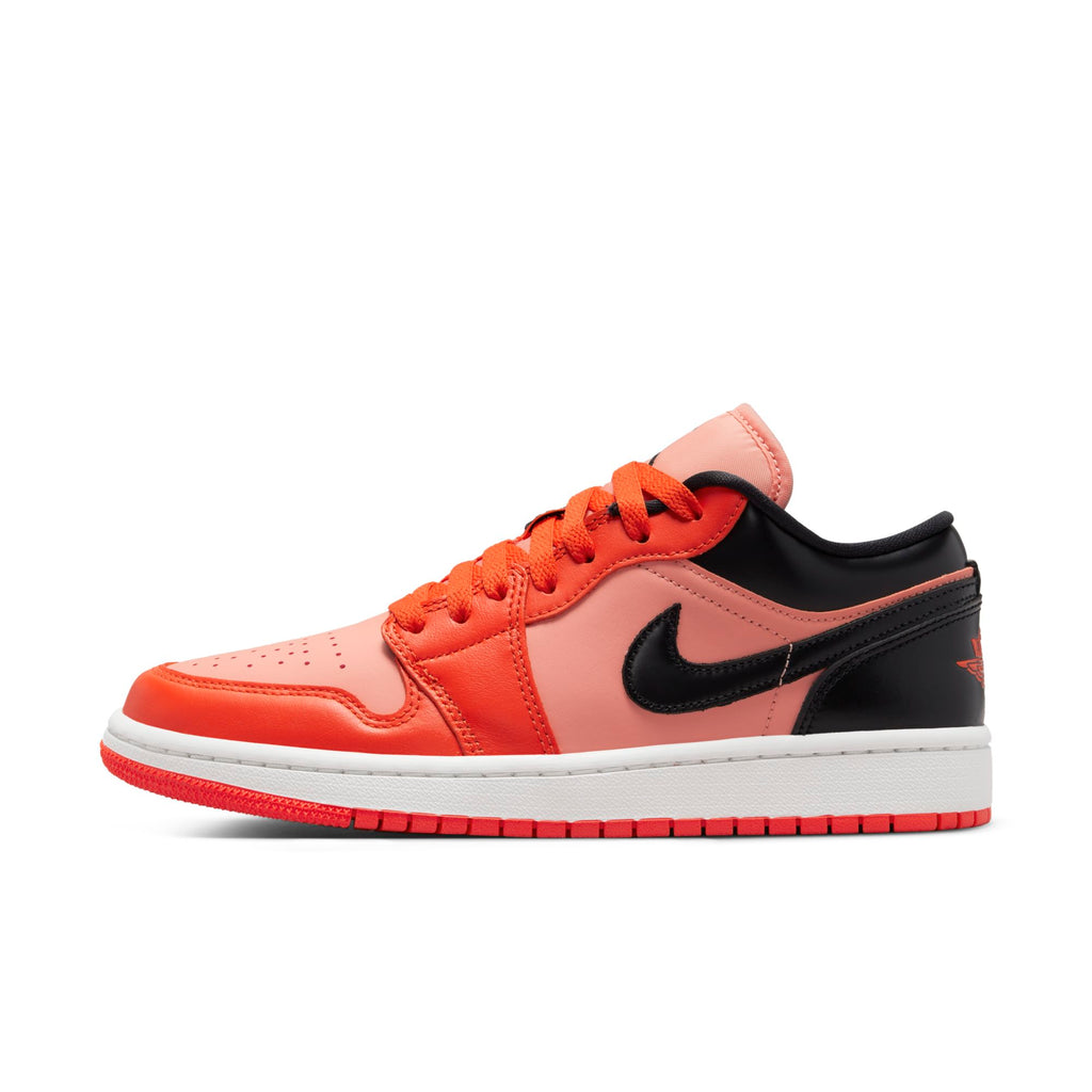 [DM3379-600] Womens Air Jordan Retro 1 Low (W) 'Orange Black'