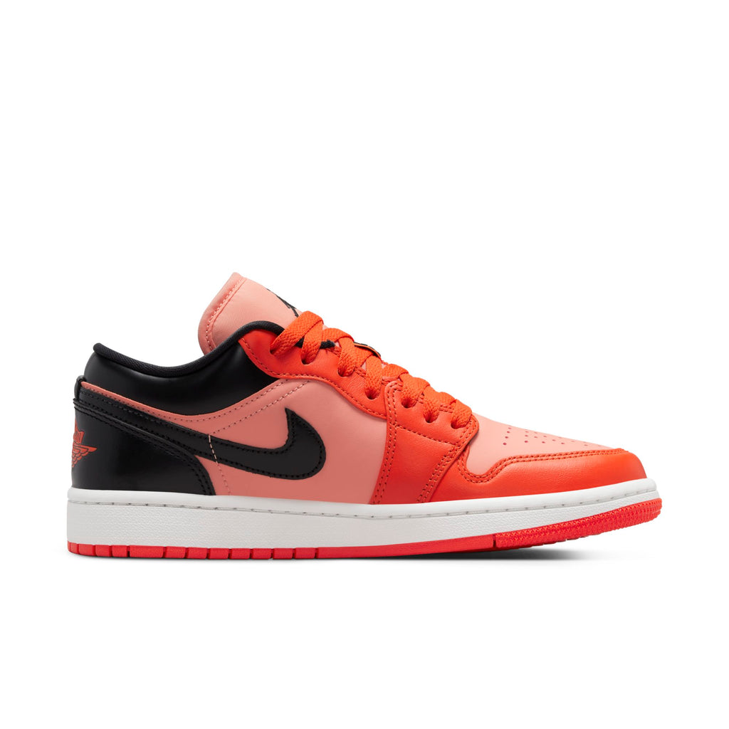[DM3379-600] Womens Air Jordan Retro 1 Low (W) 'Orange Black'