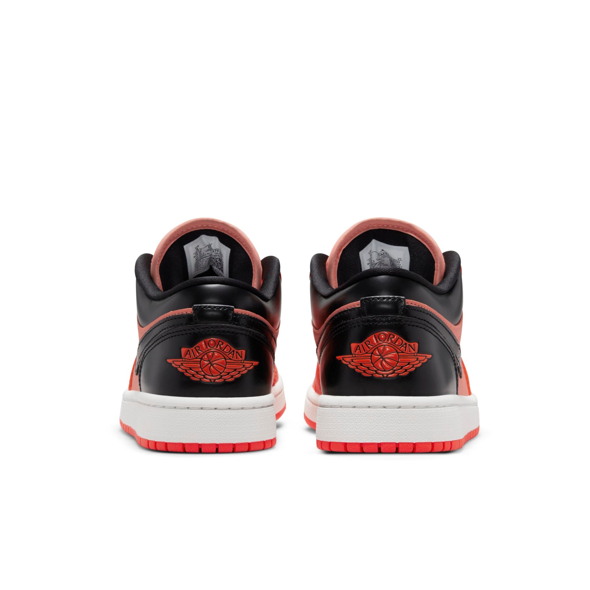 [DM3379-600] Womens Air Jordan Retro 1 Low (W) 'Orange Black'