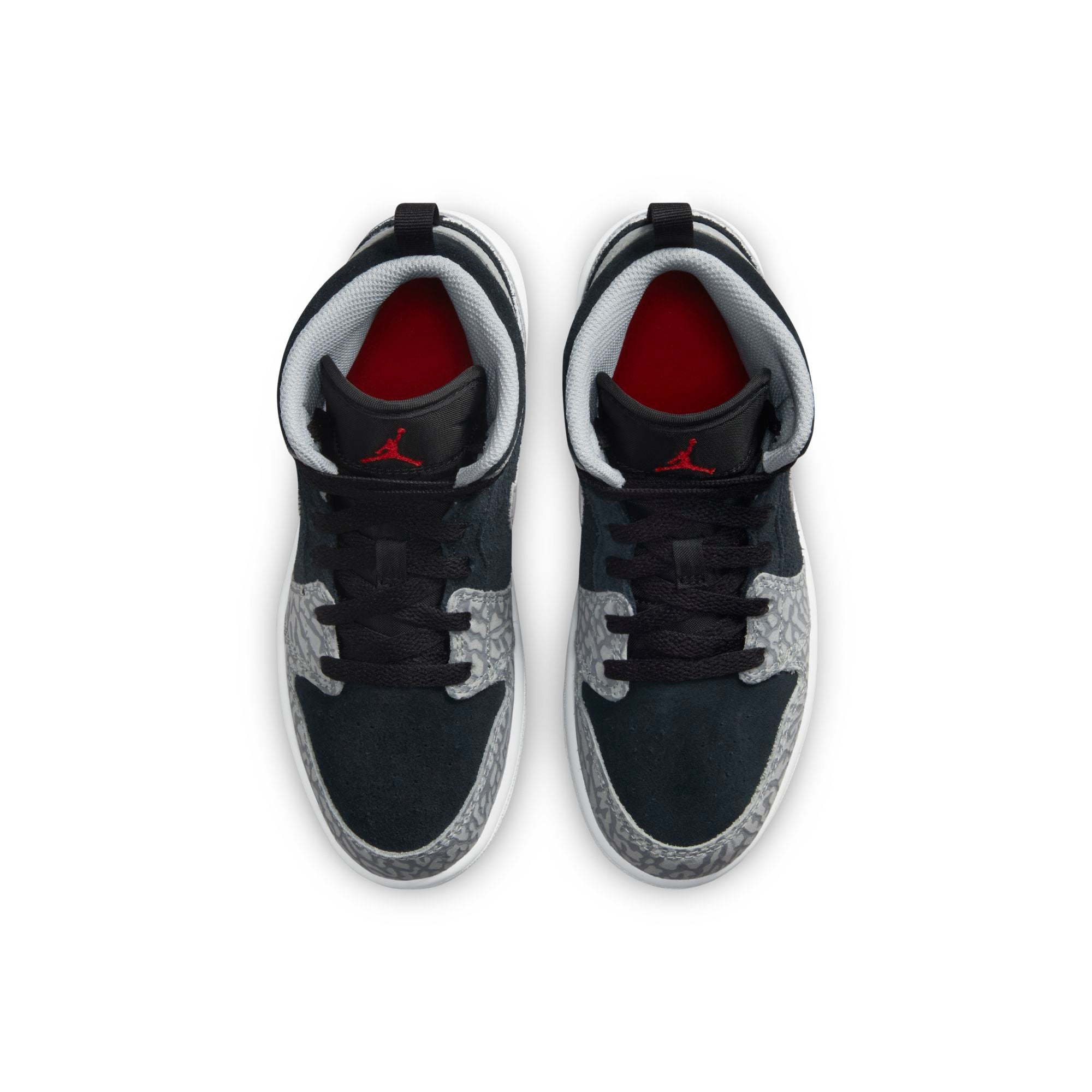 [DM6215-016] Preschool Air Jordan RETRO 1 MID SE (PS) 'Elephant Print'