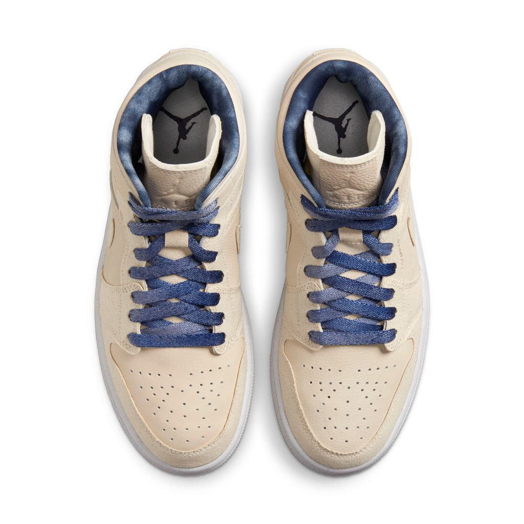 [DM9126-104] Womens Air Jordan Retro 1 Mid SE (W) 'Sanddrift'