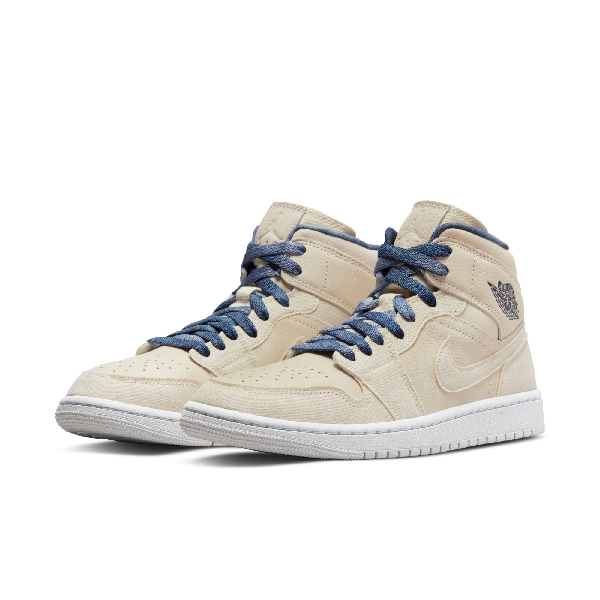 [DM9126-104] Womens Air Jordan Retro 1 Mid SE (W) 'Sanddrift'