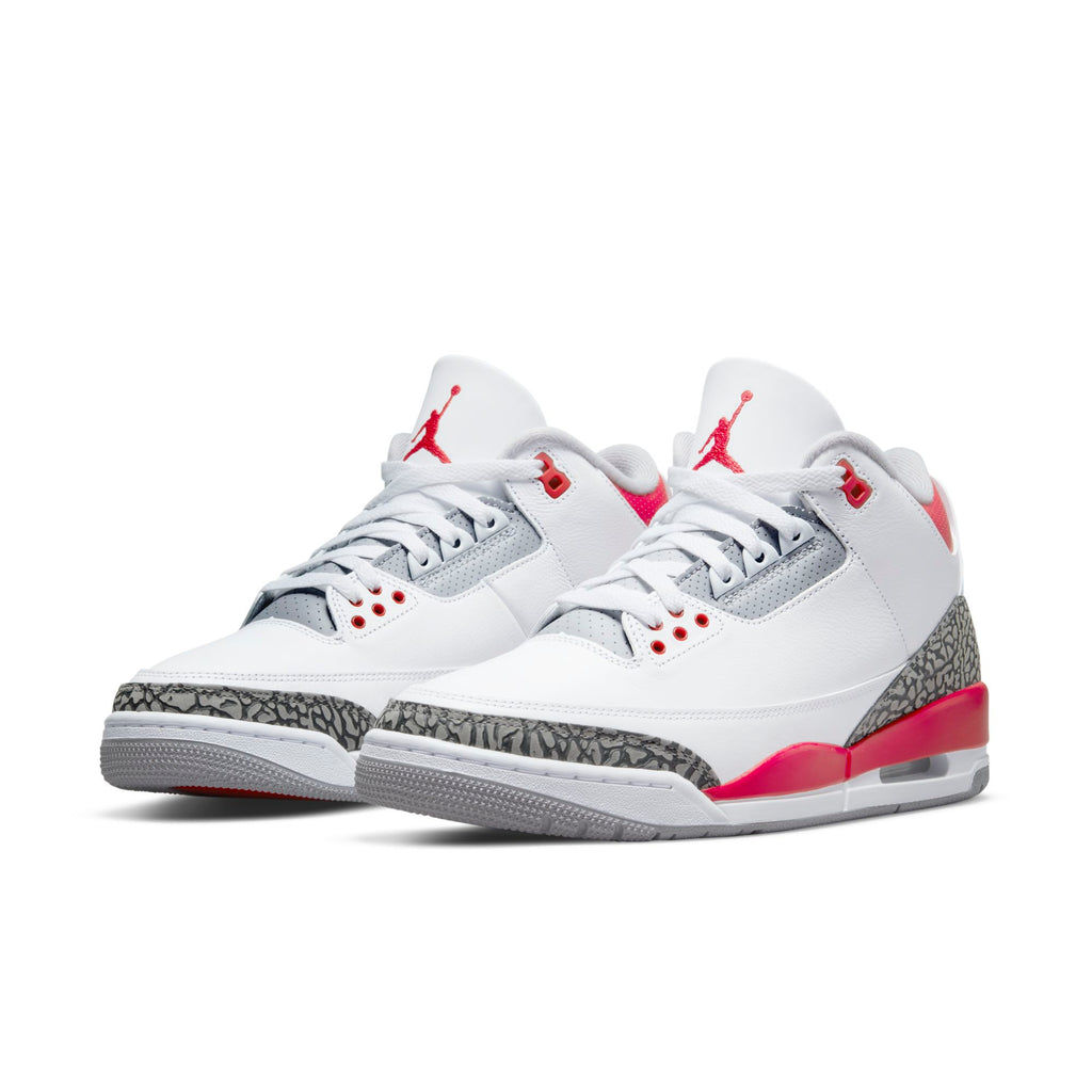 [DN3707-160] Mens Air Jordan Retro 3 'Fire Red (2022)'