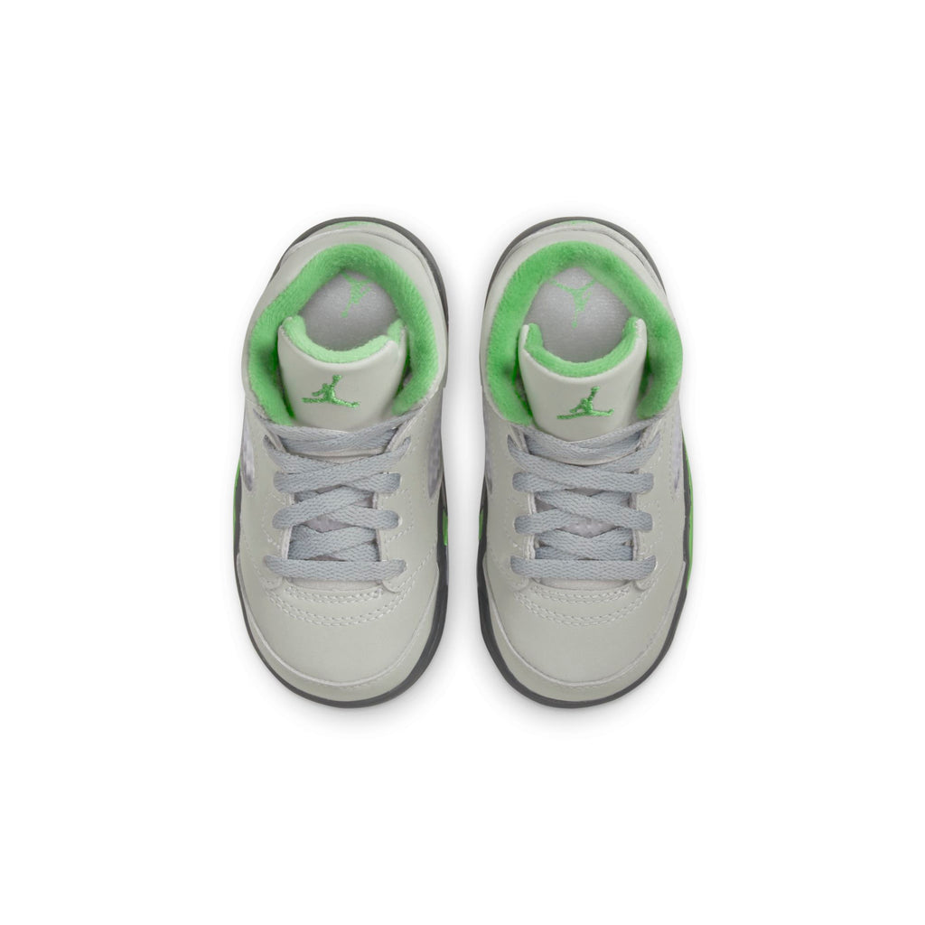 [DQ3736-003] Toddlers Air Jordan Retro 5 (TD) 'Green Bean 2022'