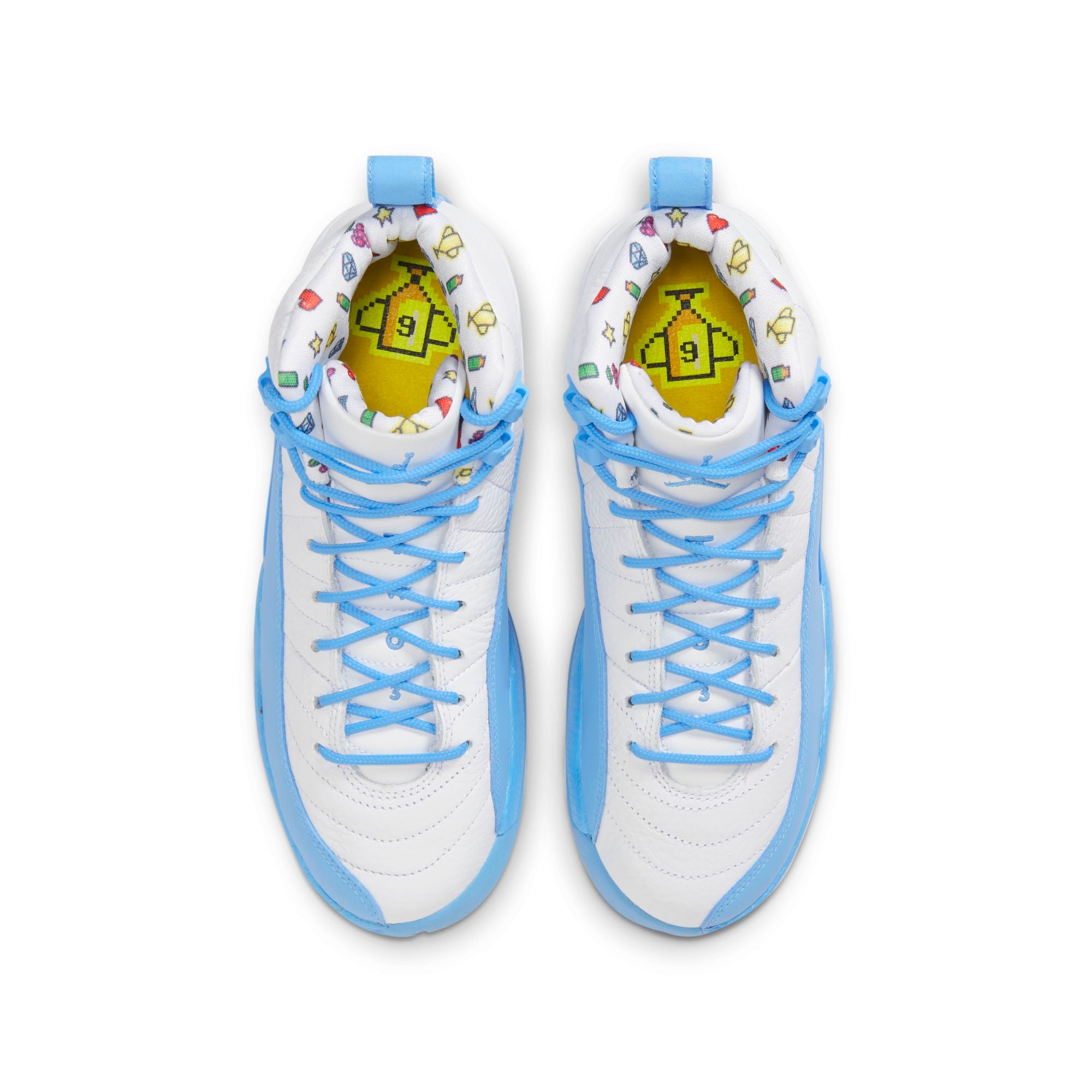 [DQ4365-114] Grade School Air Jordan Retro 12 (GS) 'Emoji'