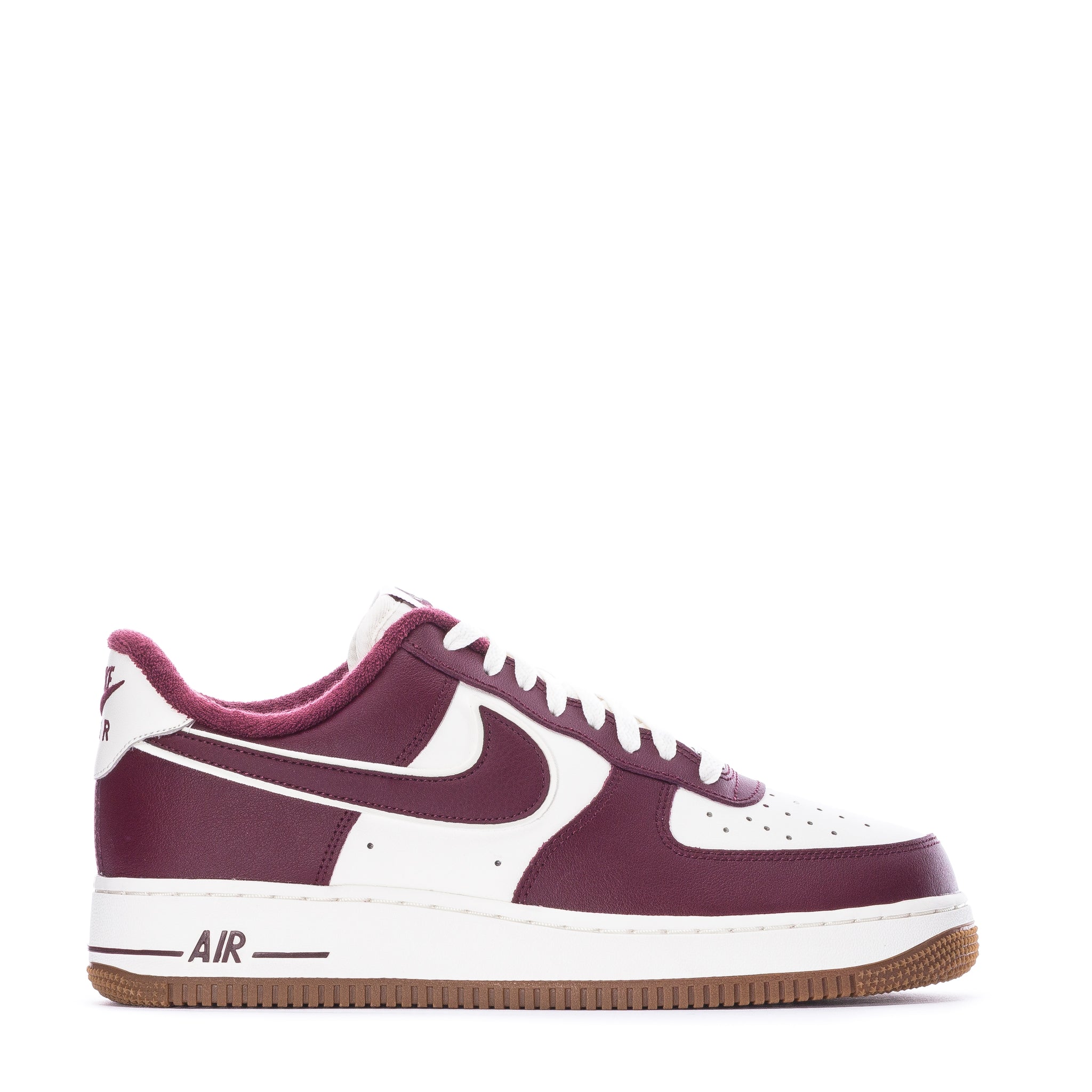 [DQ7659-102] Mens Nike Air Force 1 Low 'College Pack Night Maroon'