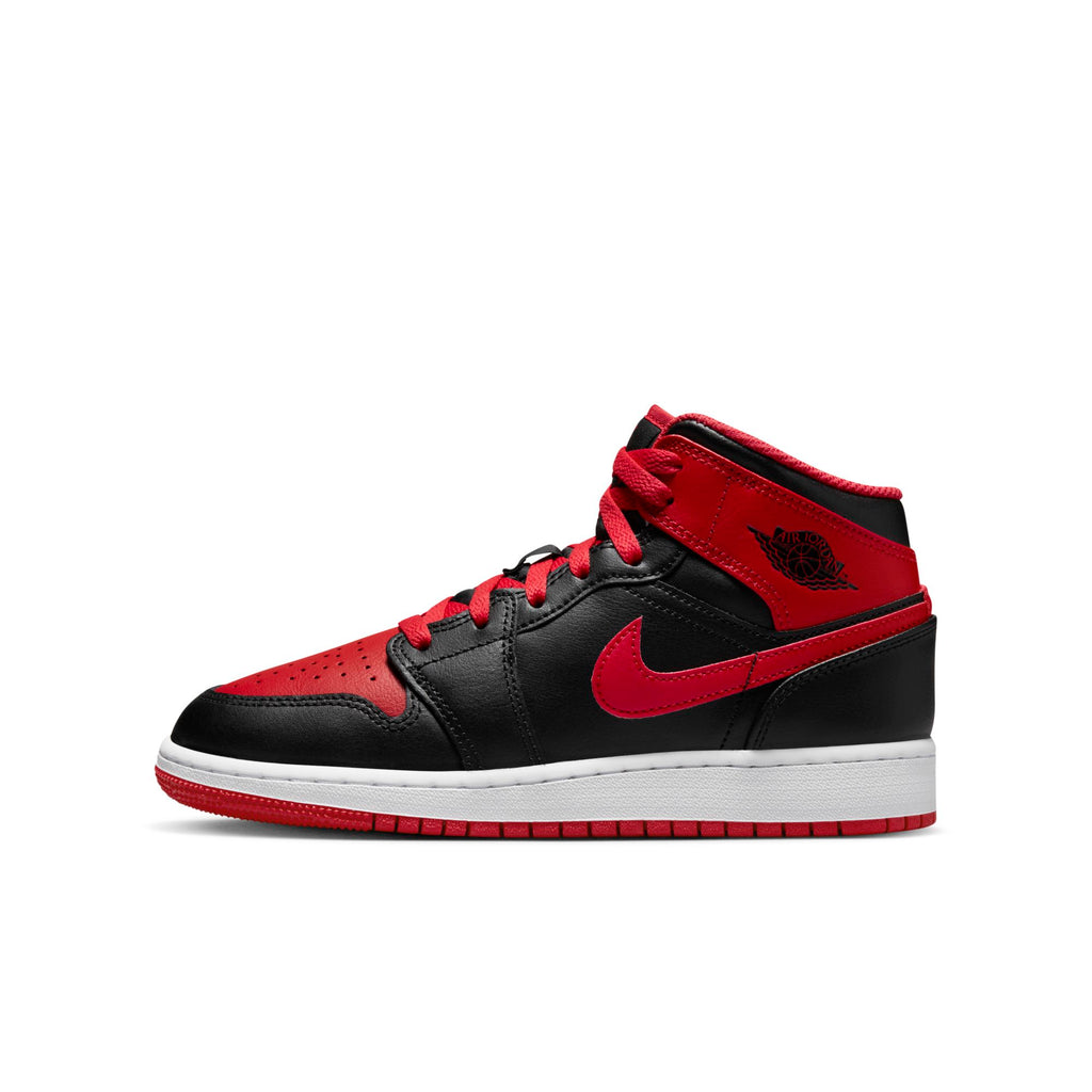 [DQ8423-060] Grade School Air Jordan AIR JORDAN 1 MID "ALTERNATE BRED" (GS)
