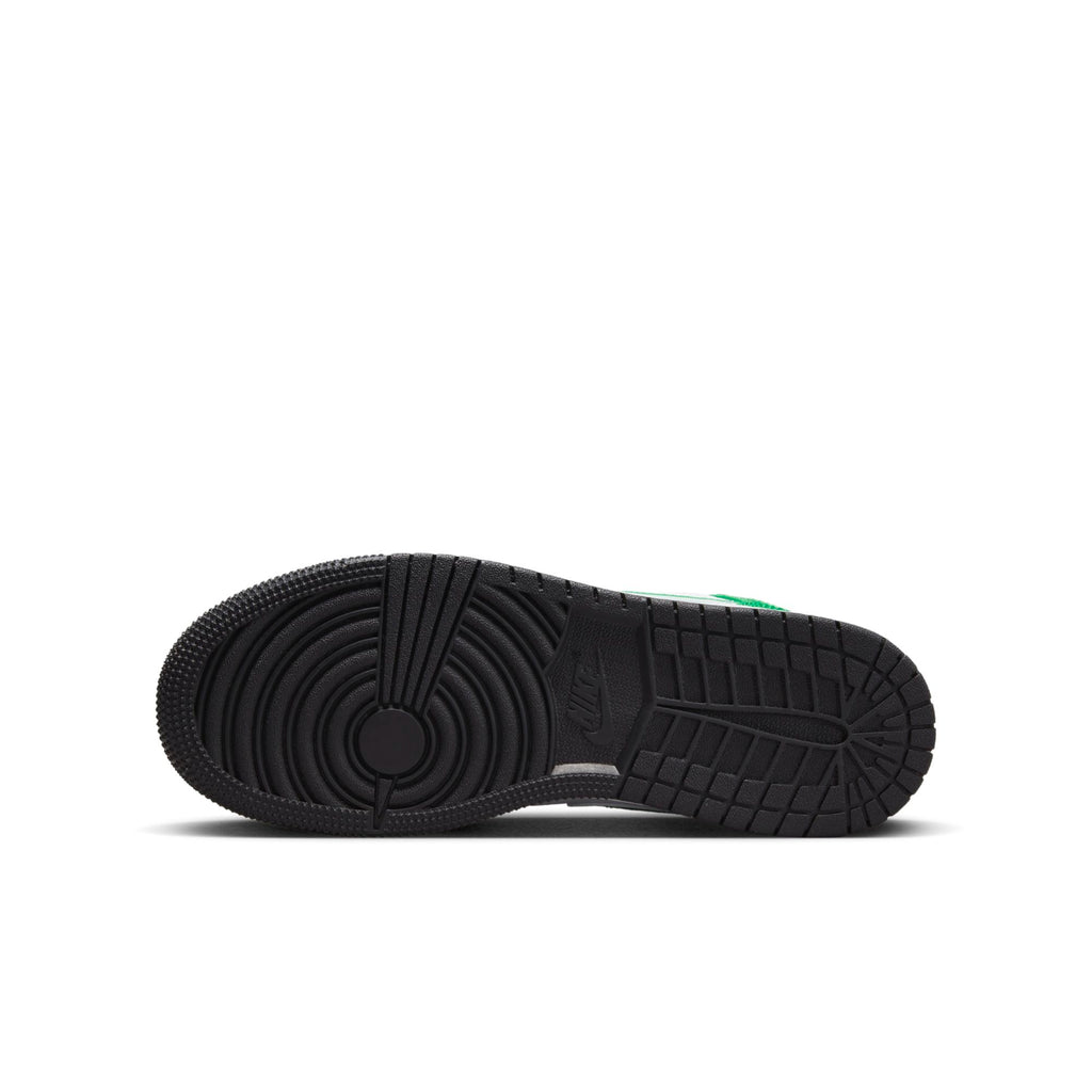 [DQ8423-301] Grade School Air Jordan RETRO 1 MID 'LUCKY GREEN (GS)'