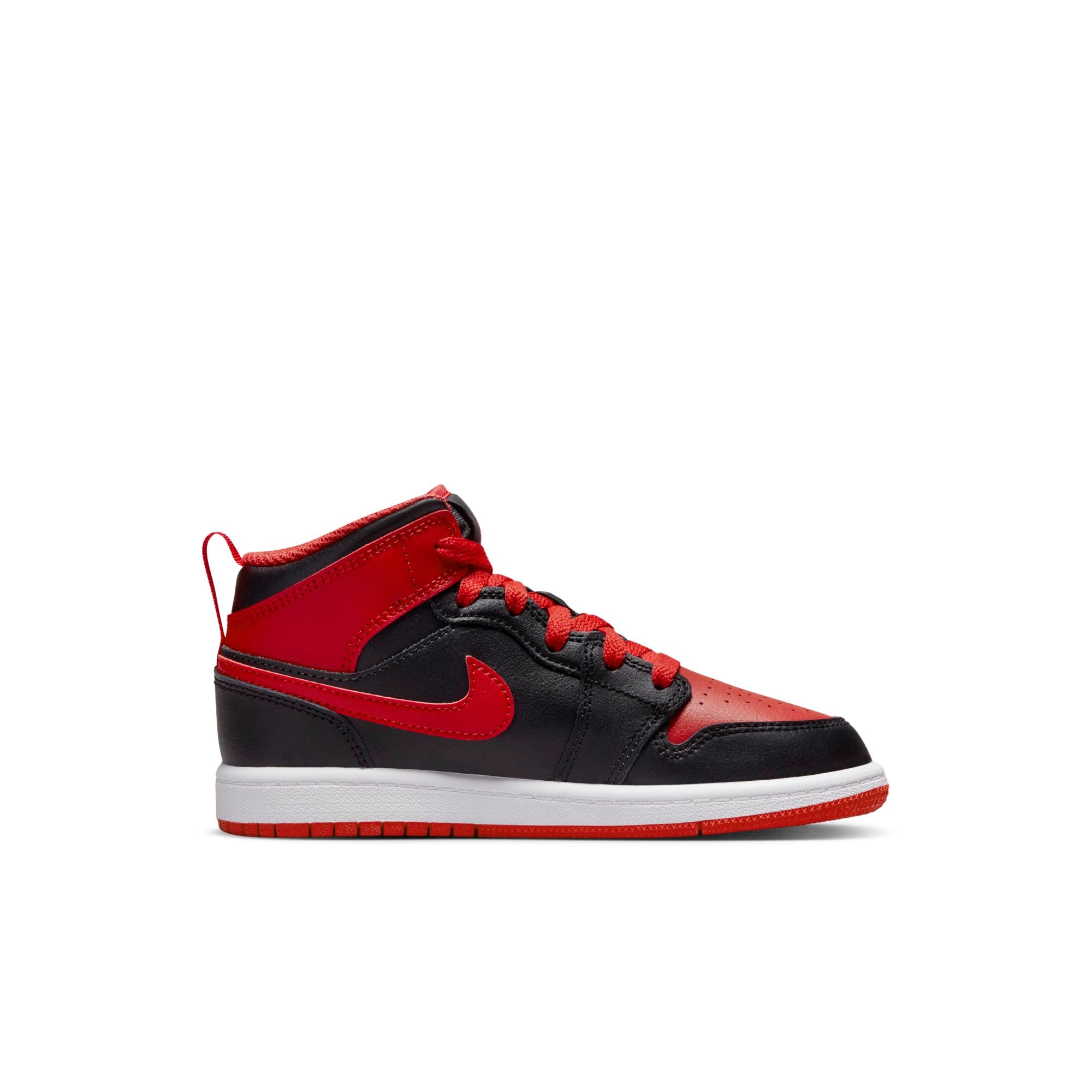 [DQ8424-060] Preschool Air Jordan RETRO 1 MID 'ALTERNATE BRED (2022)'