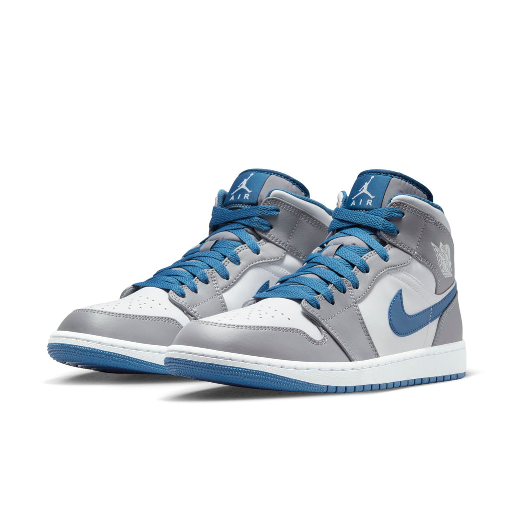 [DQ8426-014] Mens Air Jordan RETRO 1 MID 'TRUE BLUE'