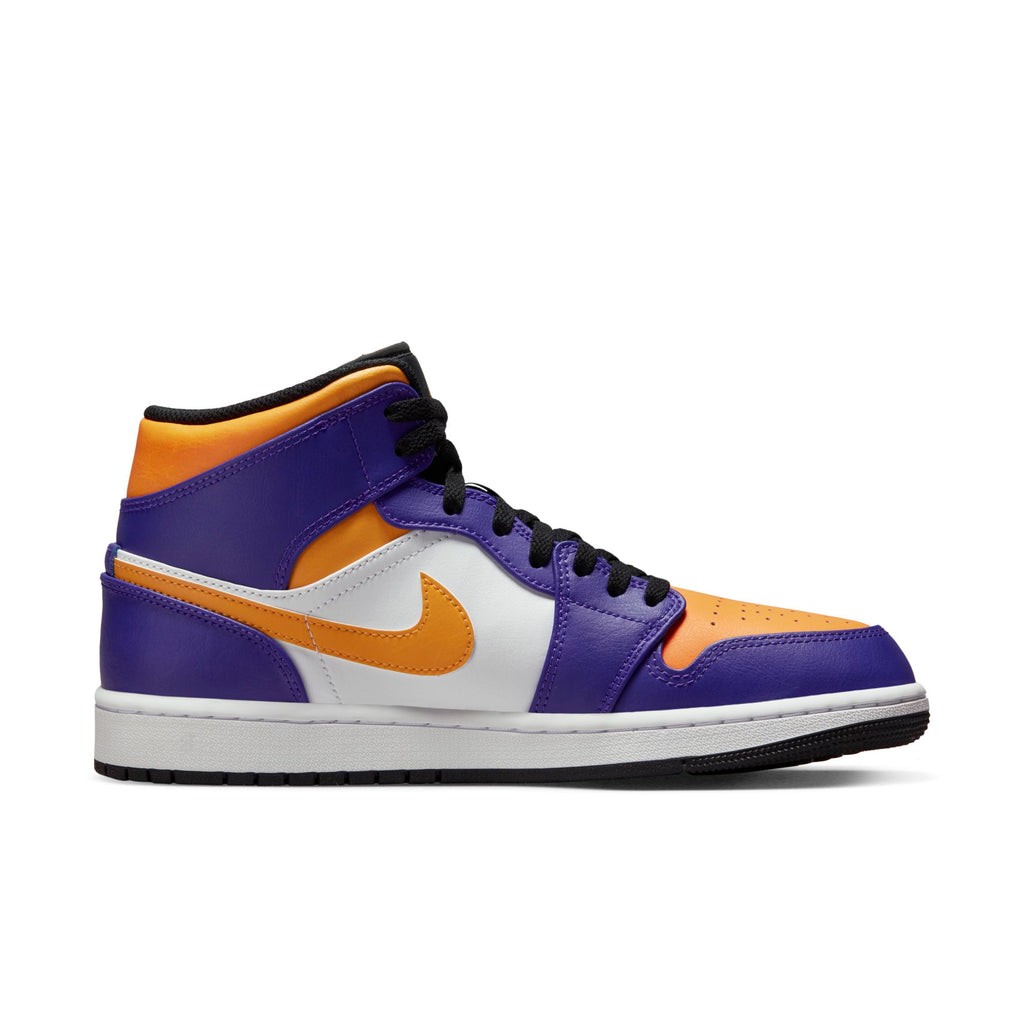 [DQ8426-517] Mens Air Jordan Retro 1 Mid 'Lakers 2022'
