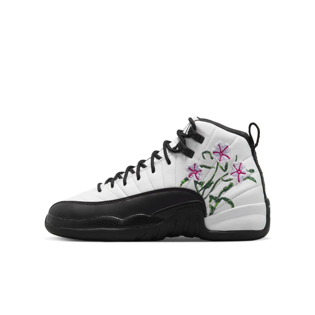 [DR6956-100] Youth Air Jordan Air Jordan 12 Retro (GS) "Floral"