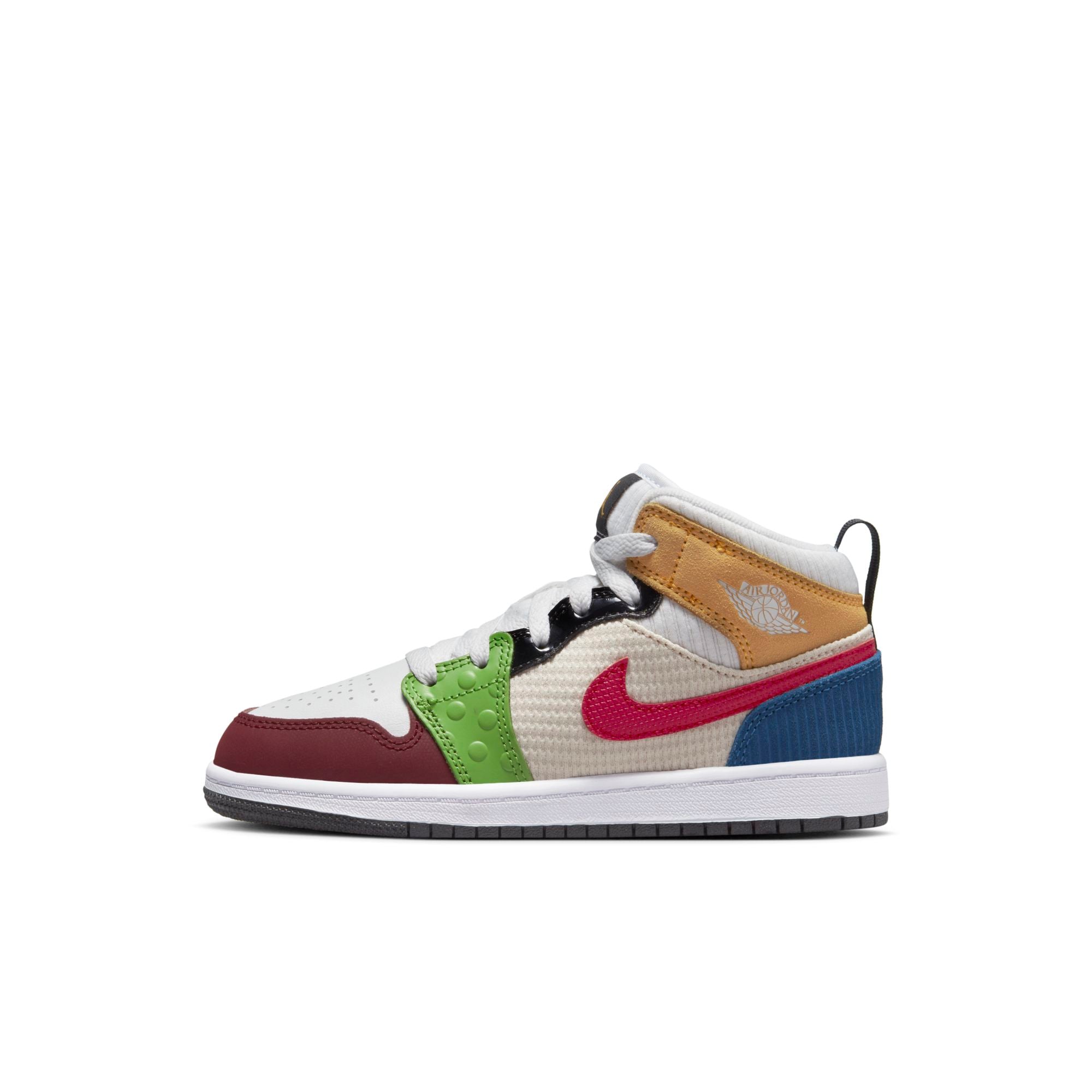 [DR6958-100] Preschool Air Jordan Retro 1 Mid SE (PS) 'Messy Room'