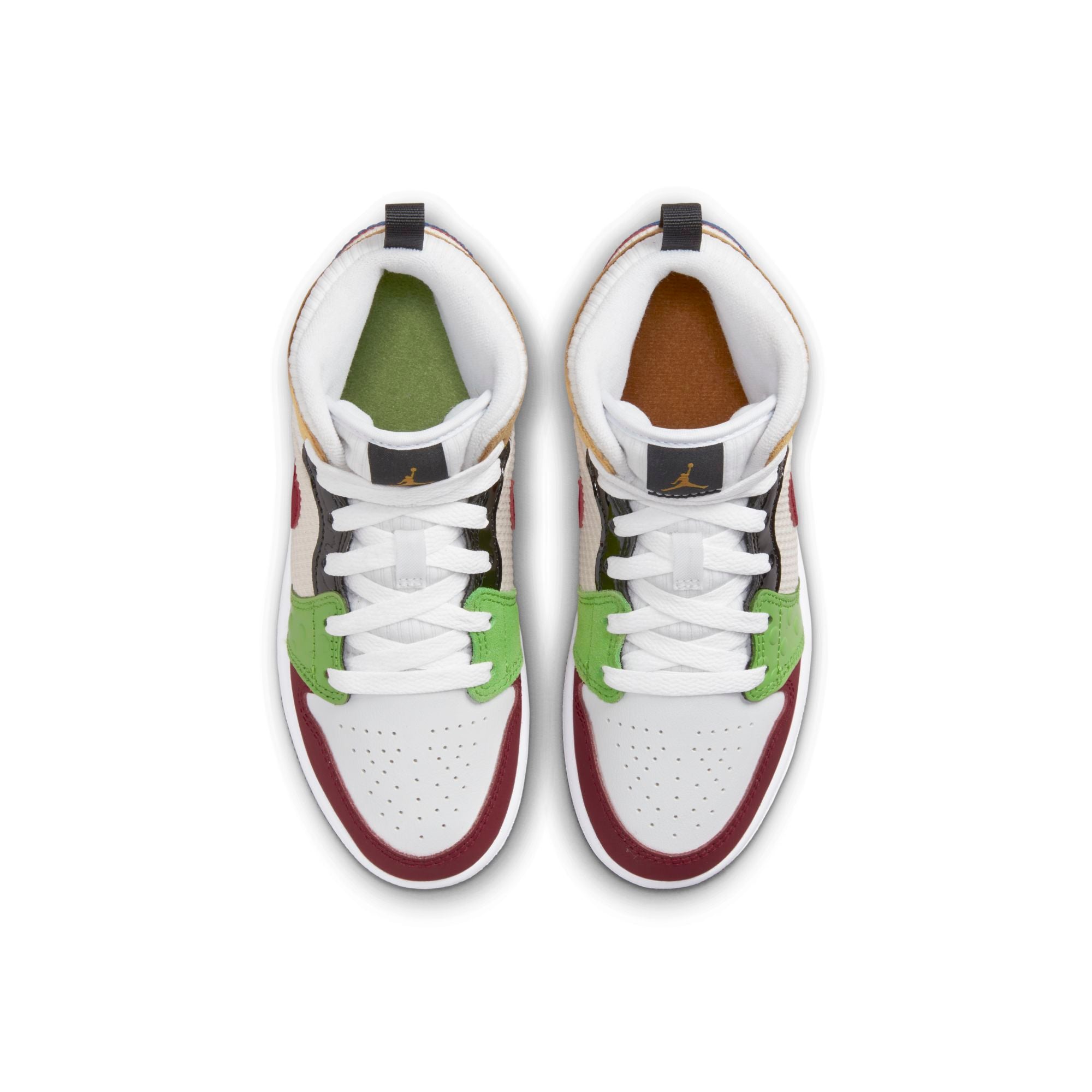[DR6958-100] Preschool Air Jordan Retro 1 Mid SE (PS) 'Messy Room'