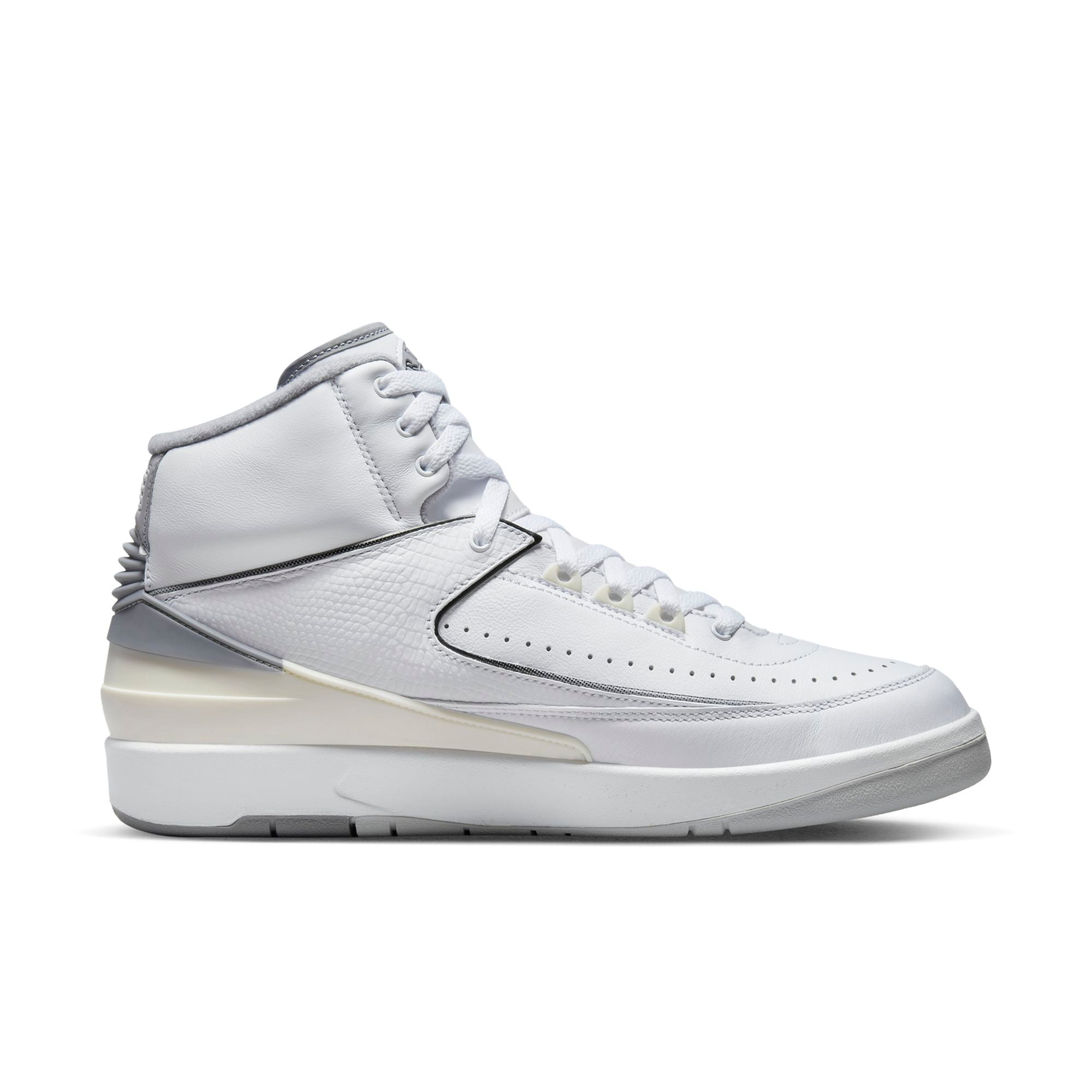[DR8884-100] Mens Air Jordan RETRO 2 'CEMENT GREY'