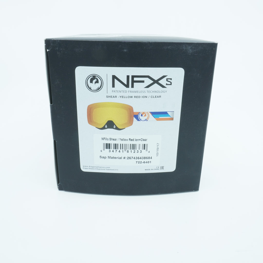 [267436438684] Mens Dragon Alliance NFXs MX 1 Goggles