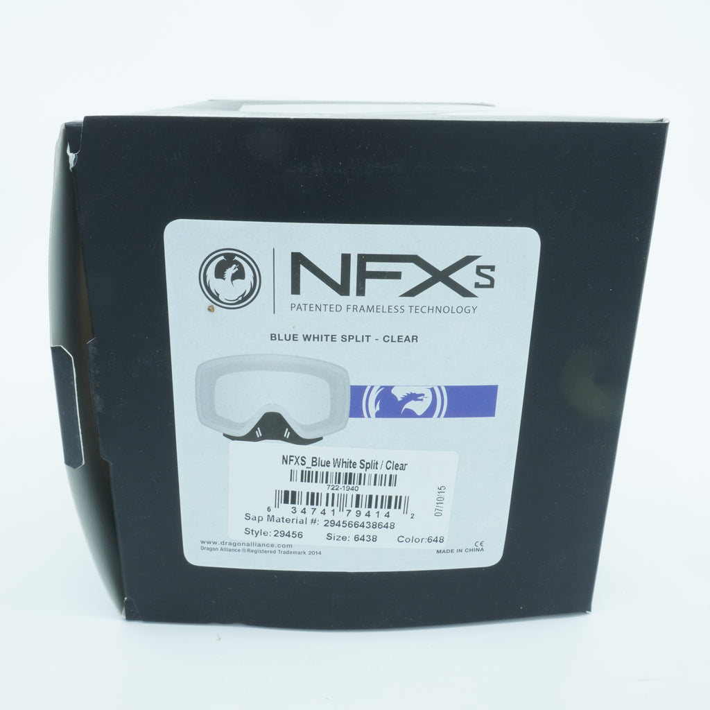 [294566438648] Mens Dragon Alliance NFXs MX 6 Goggles