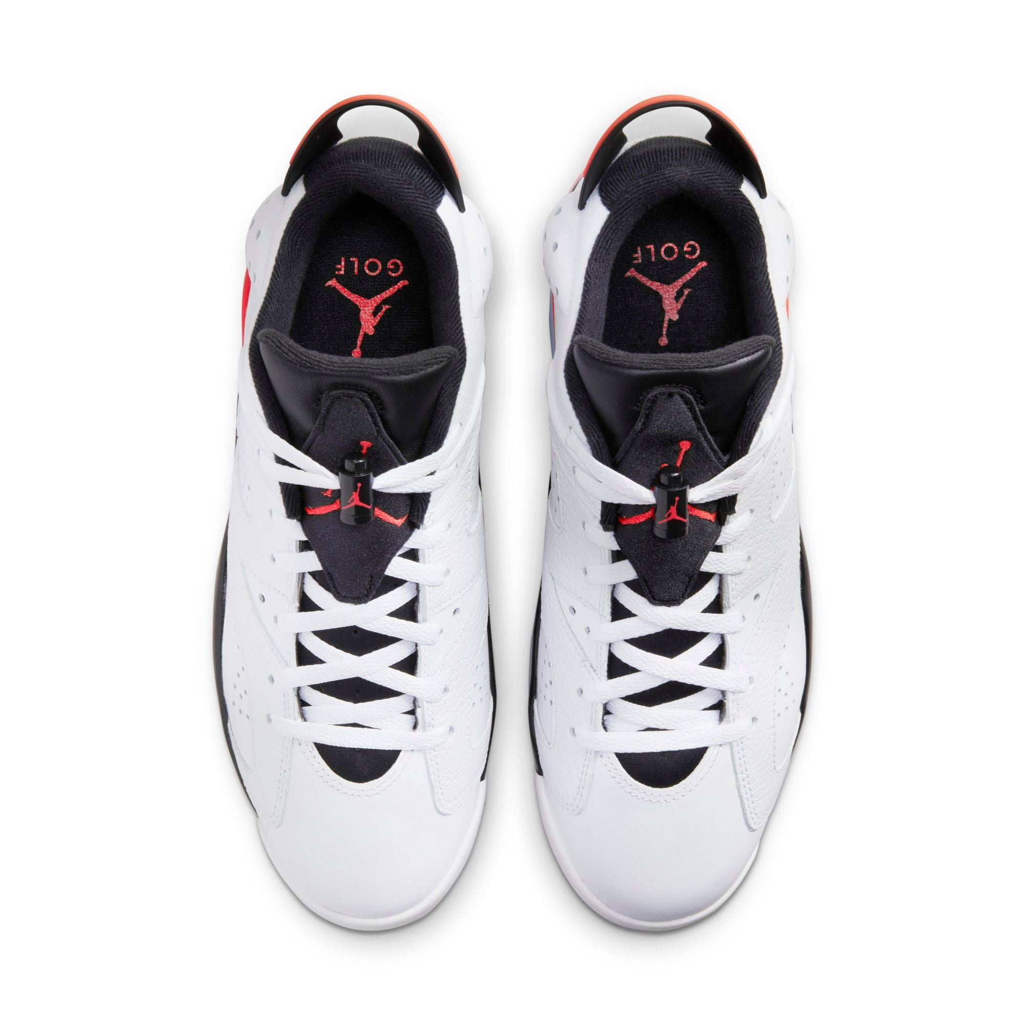 [DV1376-106] Mens Air Jordan RETRO 6 LOW GOLF 'WHITE INFRARED'