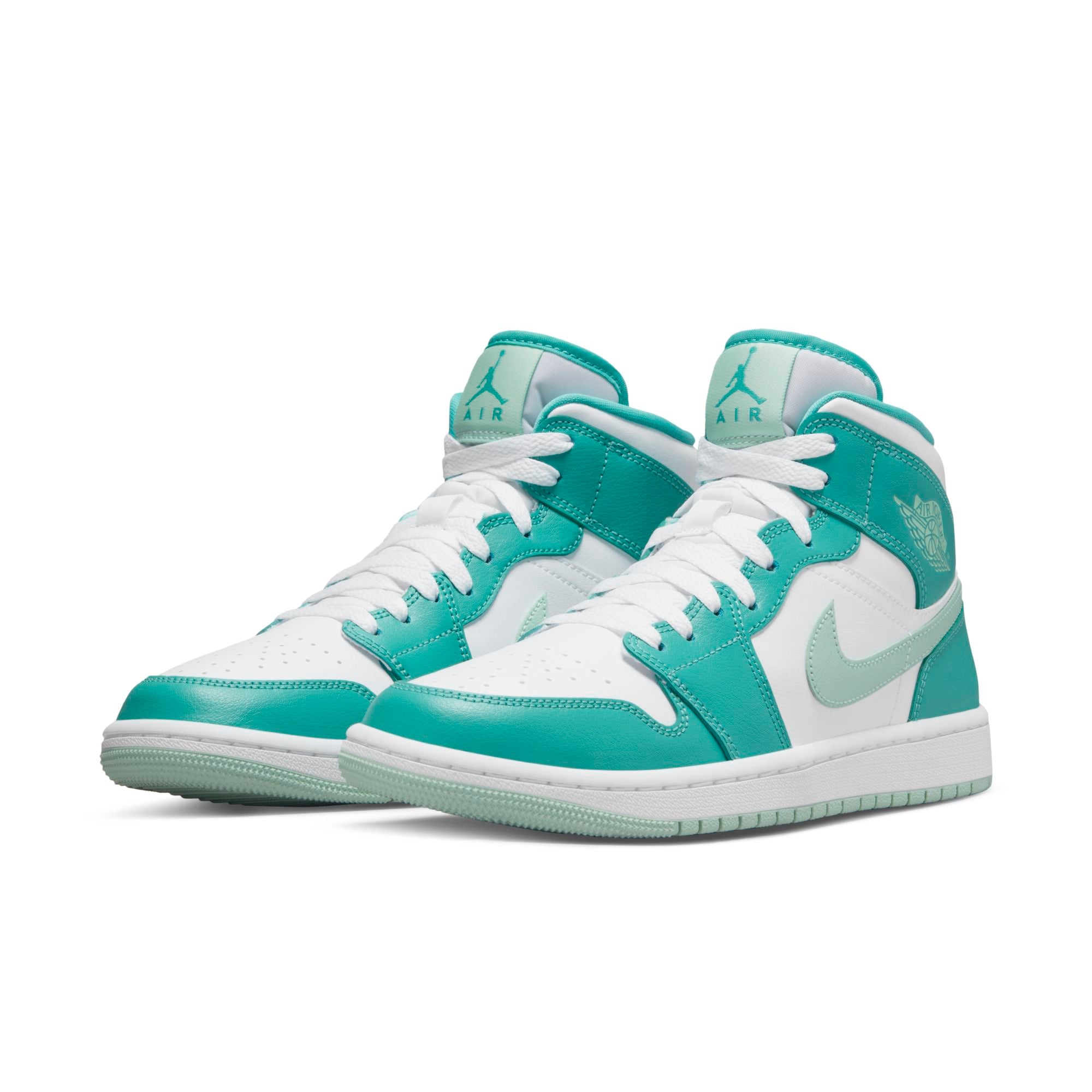 [DV2229-300] Womens Air Jordan Retro 1 Mid (W) 'Washed Teal'