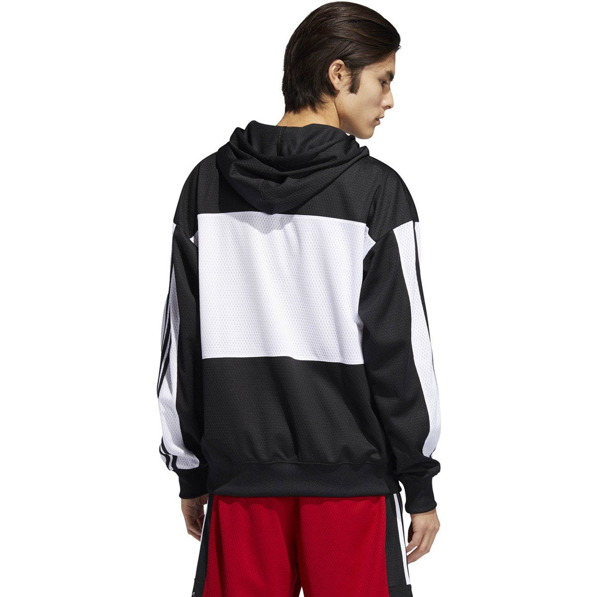 [DV3173] Mens Adidas Originals Mesh Layup Hoodie