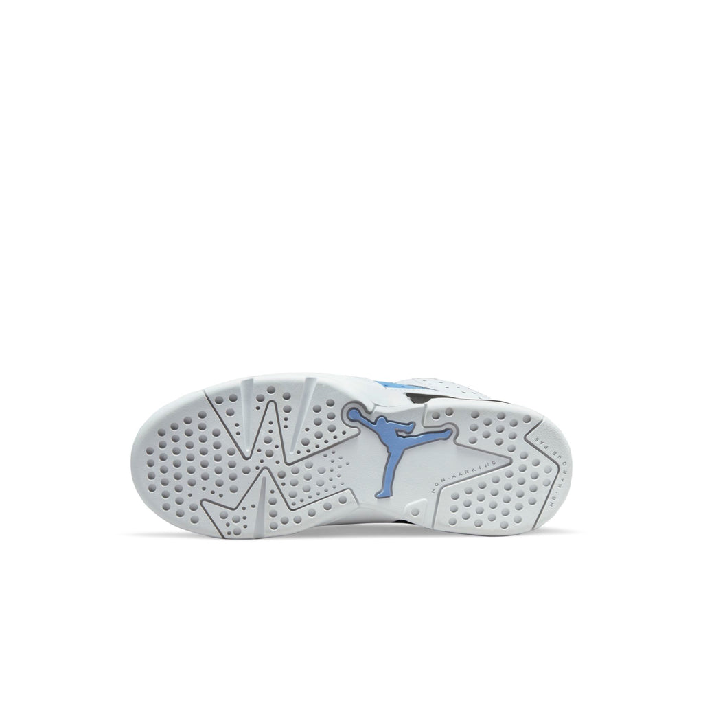 [DV3605-410] Preschool Air Jordan Retro 6 (PS) 'UNC White'