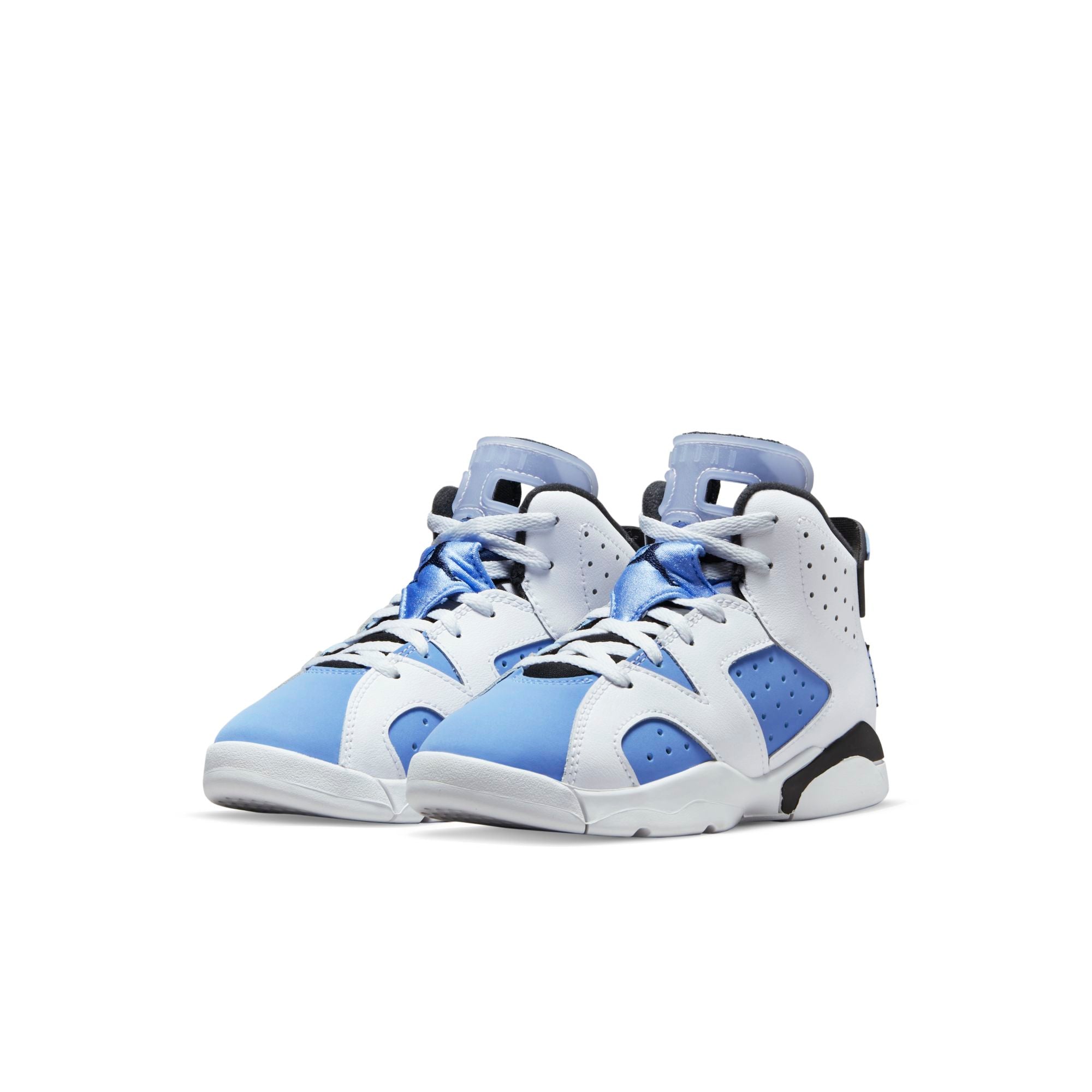 [DV3605-410] Preschool Air Jordan Retro 6 (PS) 'UNC White'