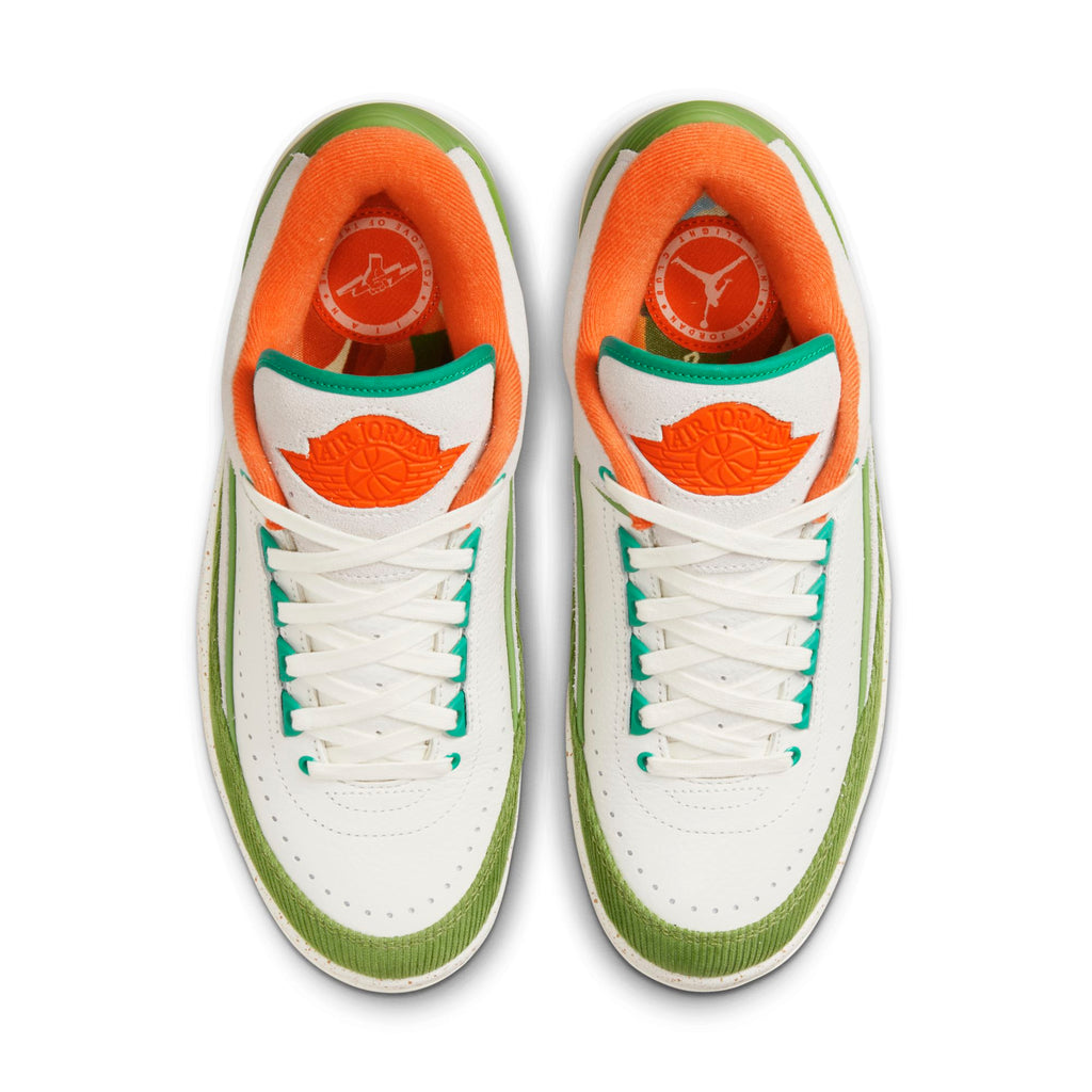 [DV6206-183] Womens Air Jordan Retro 2 Low 'TITAN'