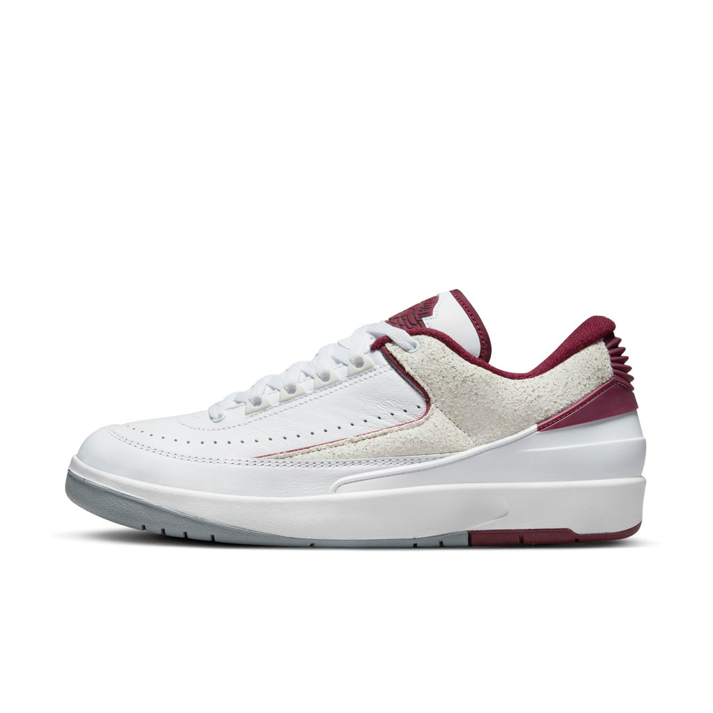 [DV9956-103] Mens Air Jordan RETRO 2 LOW 'CHERRYWOOD'