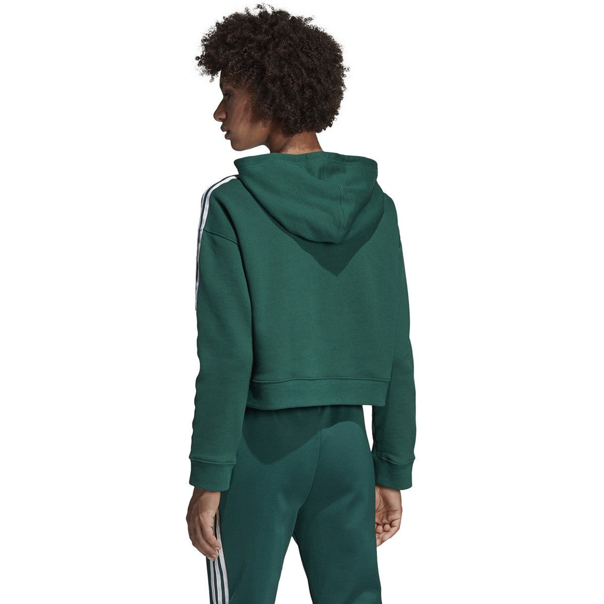 [DX2159] Womens Adidas Originals Cropped Hoodie