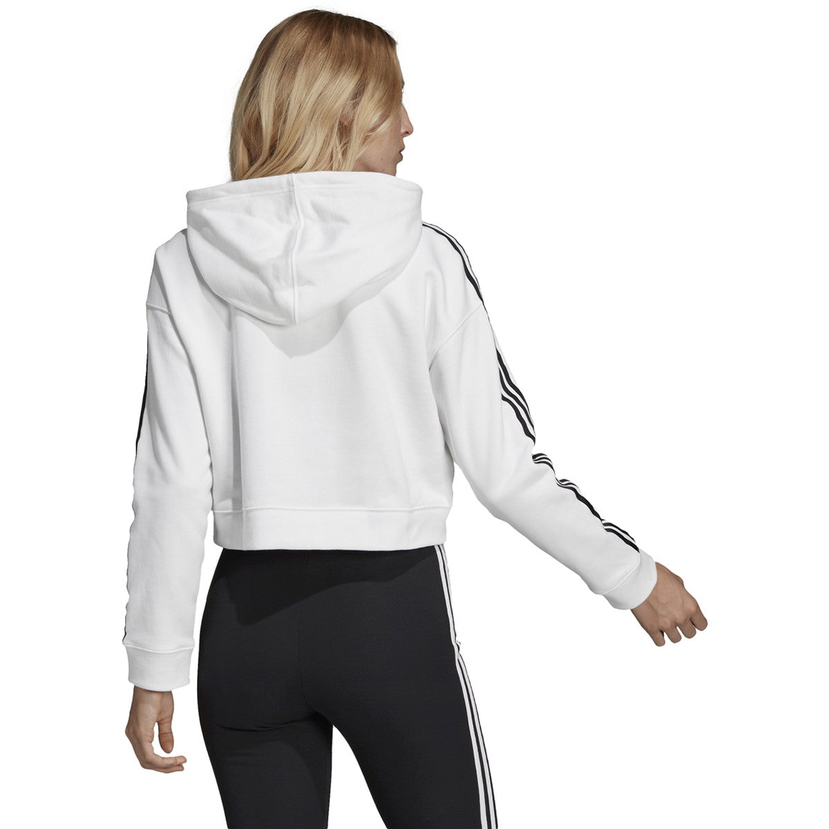 [DX2321] Womens Adidas Cropped Hoodie