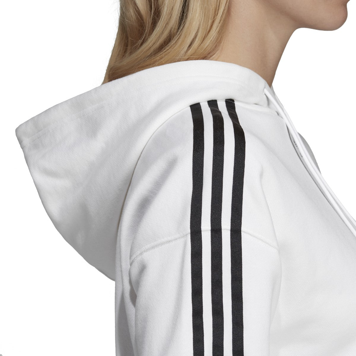 [DX2321] Womens Adidas Cropped Hoodie