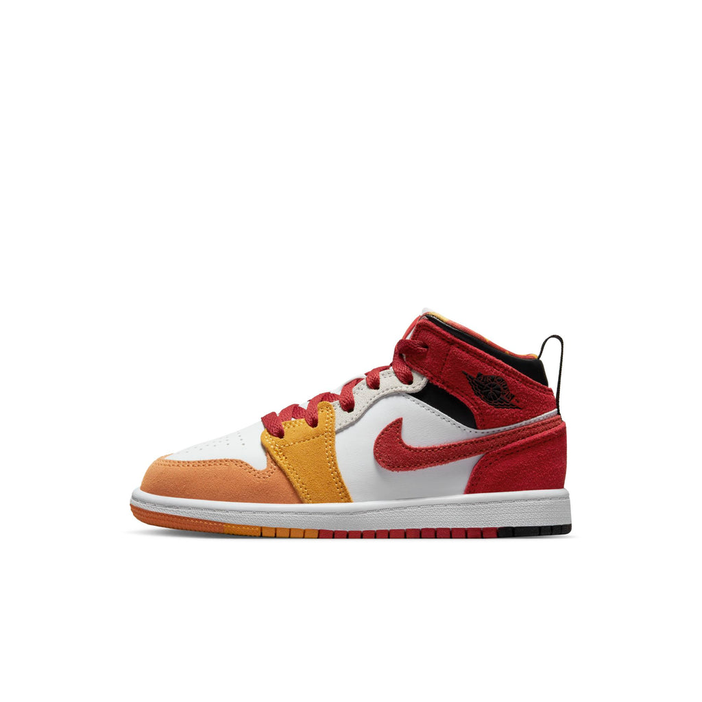 [DX2459-601] Preschool Air Jordan RETRO 1 MID SE (PS) 'Picnic'