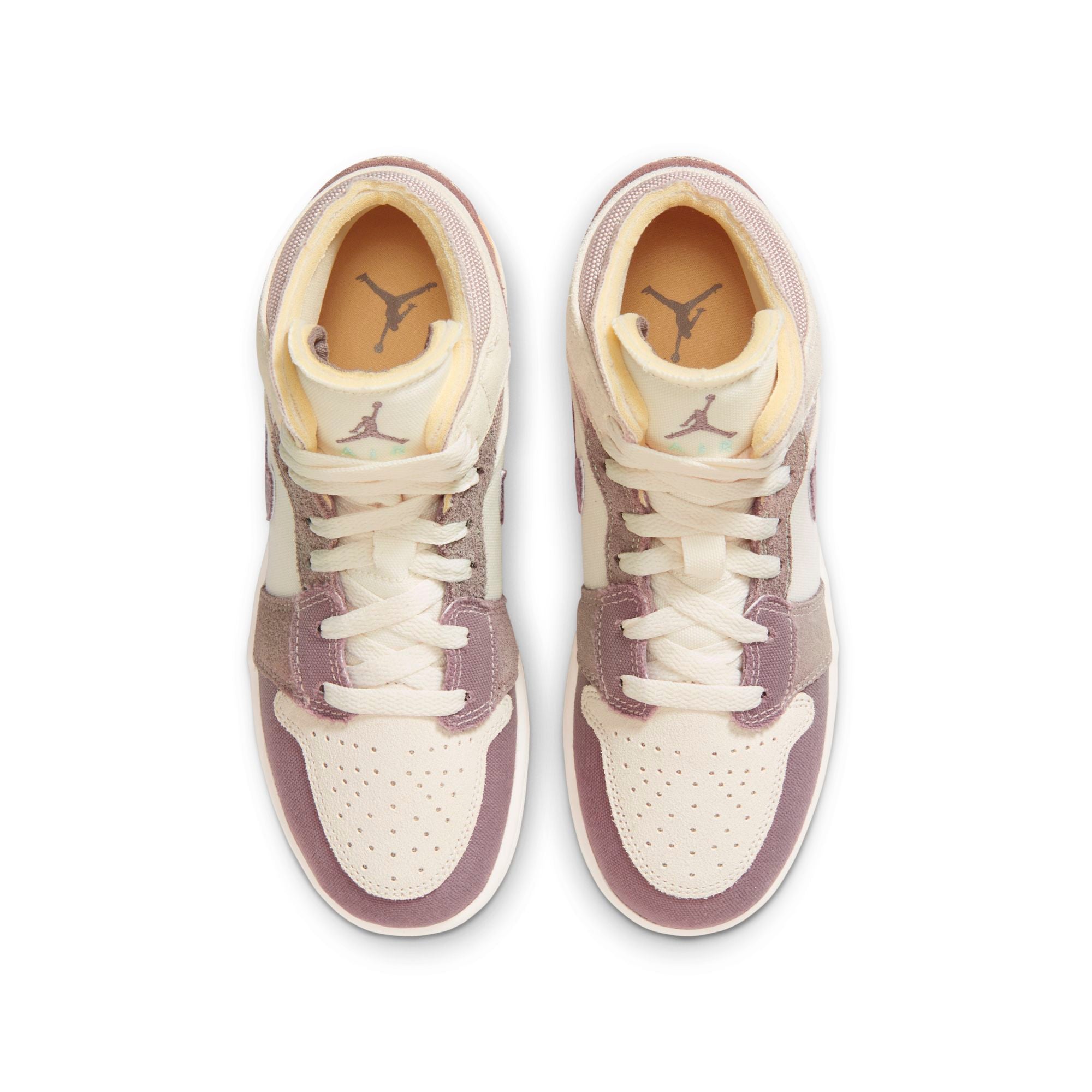 [DZ4466-102] Grade School Air Jordan RETRO 1 MID SE CRAFT 'TAUPE HAZE' (GS)