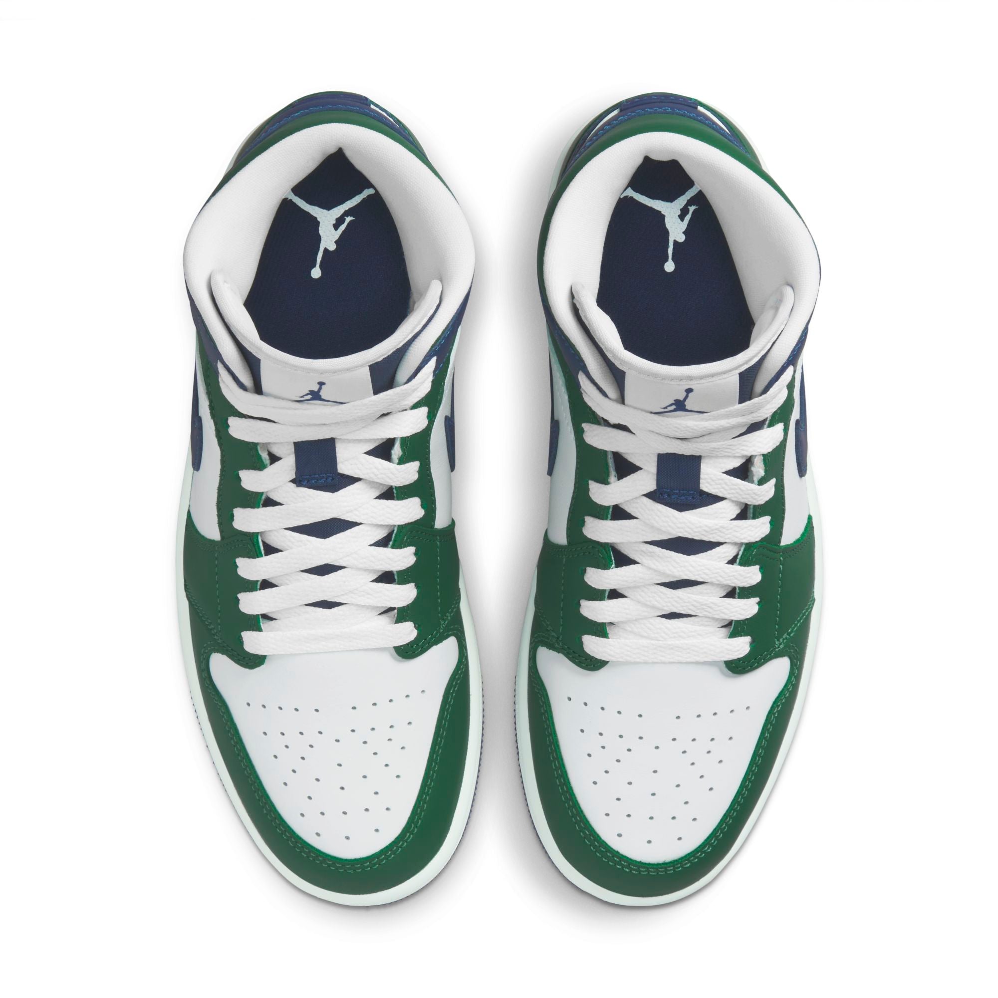 [DZ5326-300] Womens Air Jordan Retro 1 Mid SE 'Seahawks'