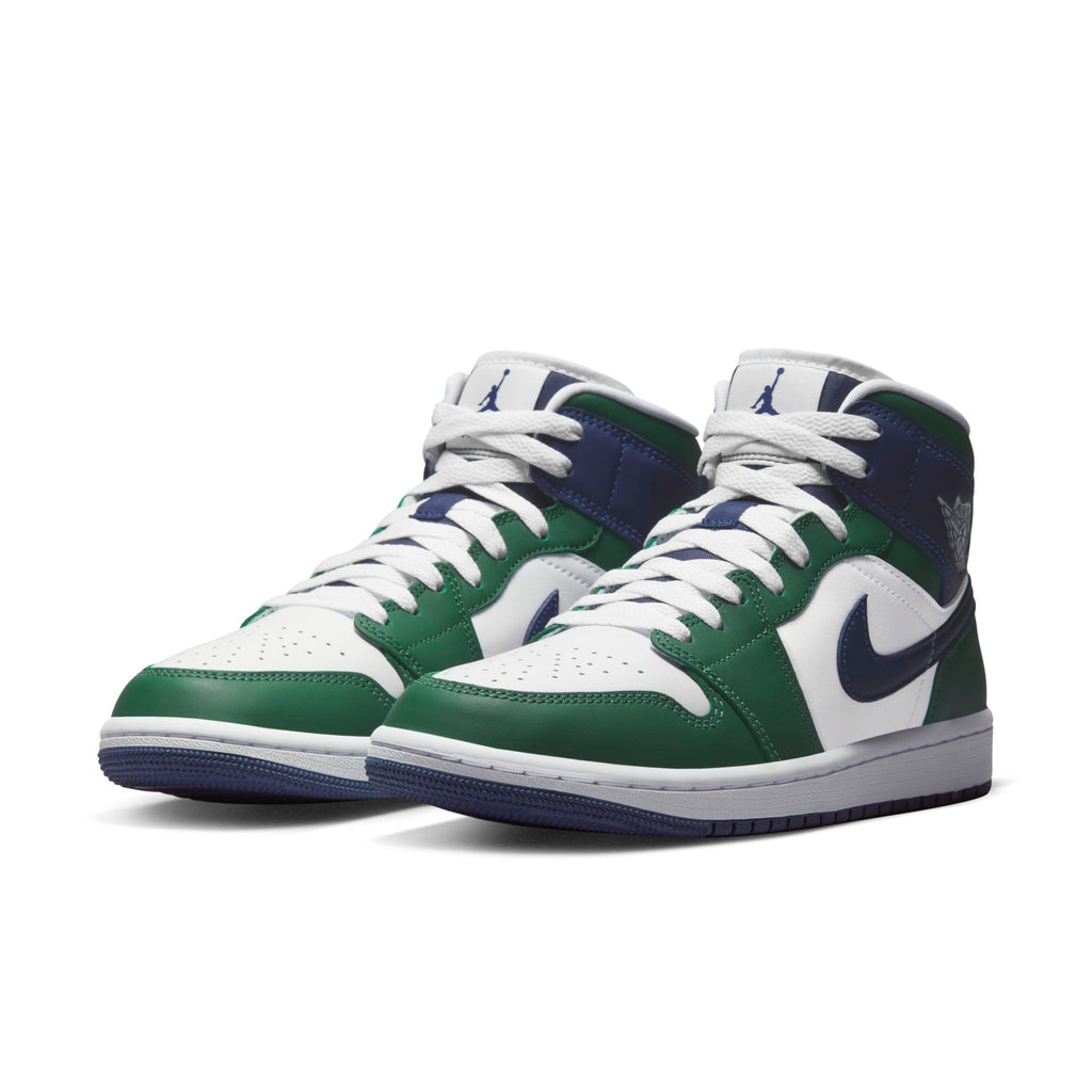 [DZ5326-300] Womens Air Jordan Retro 1 Mid SE 'Seahawks'