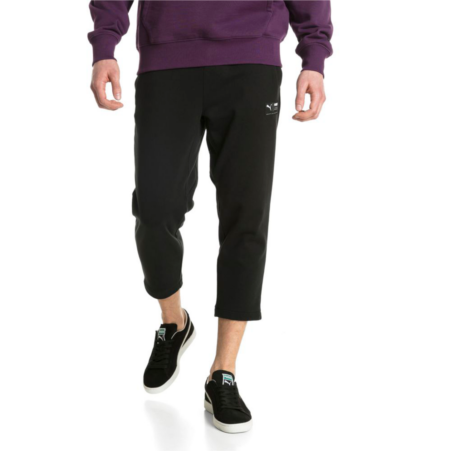 [576715-01] Mens Puma Downtown Sweat Pants Cropped - sneakAR