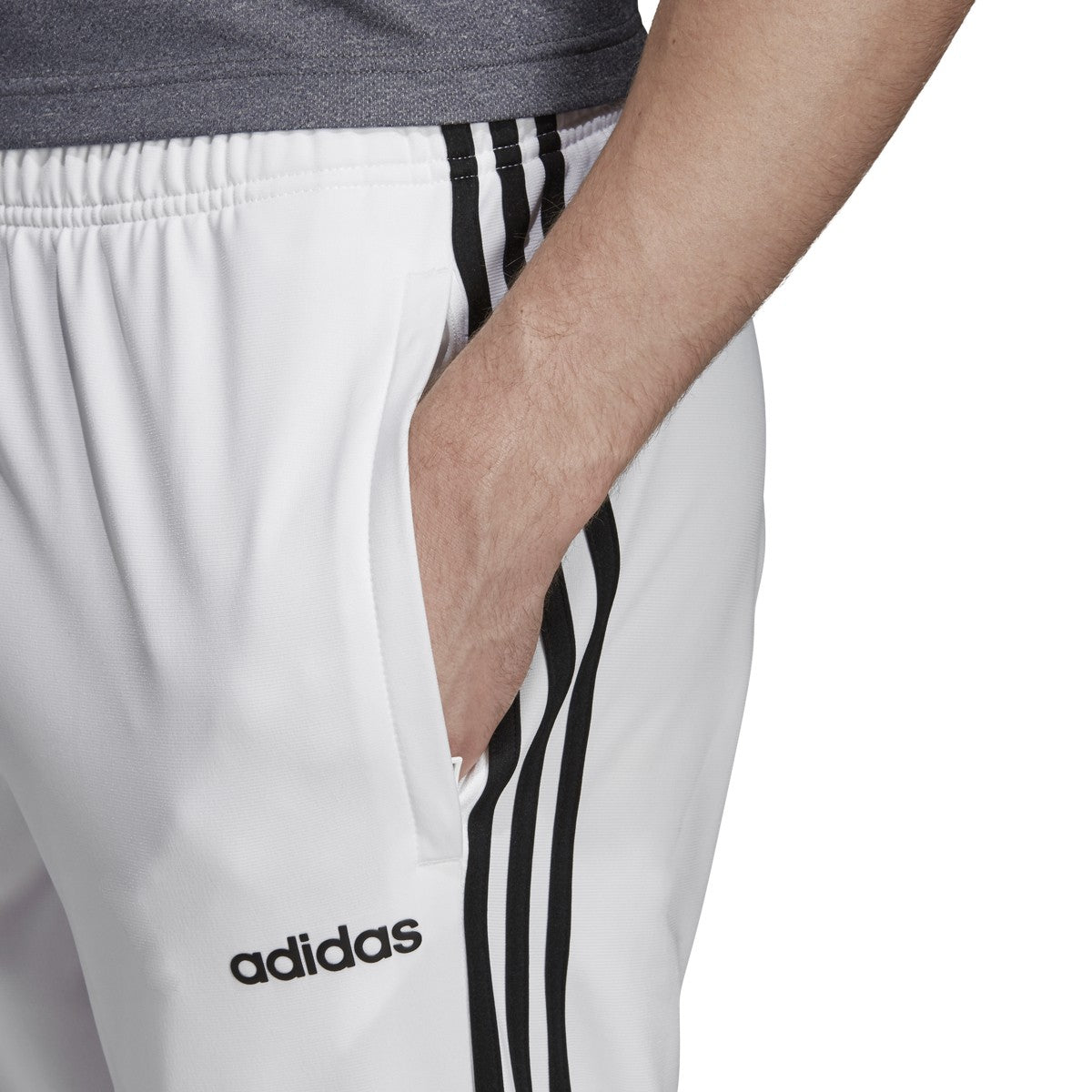 [EB3988] Mens Adidas Essentials 3-Stripes Tapered Tricot Pants